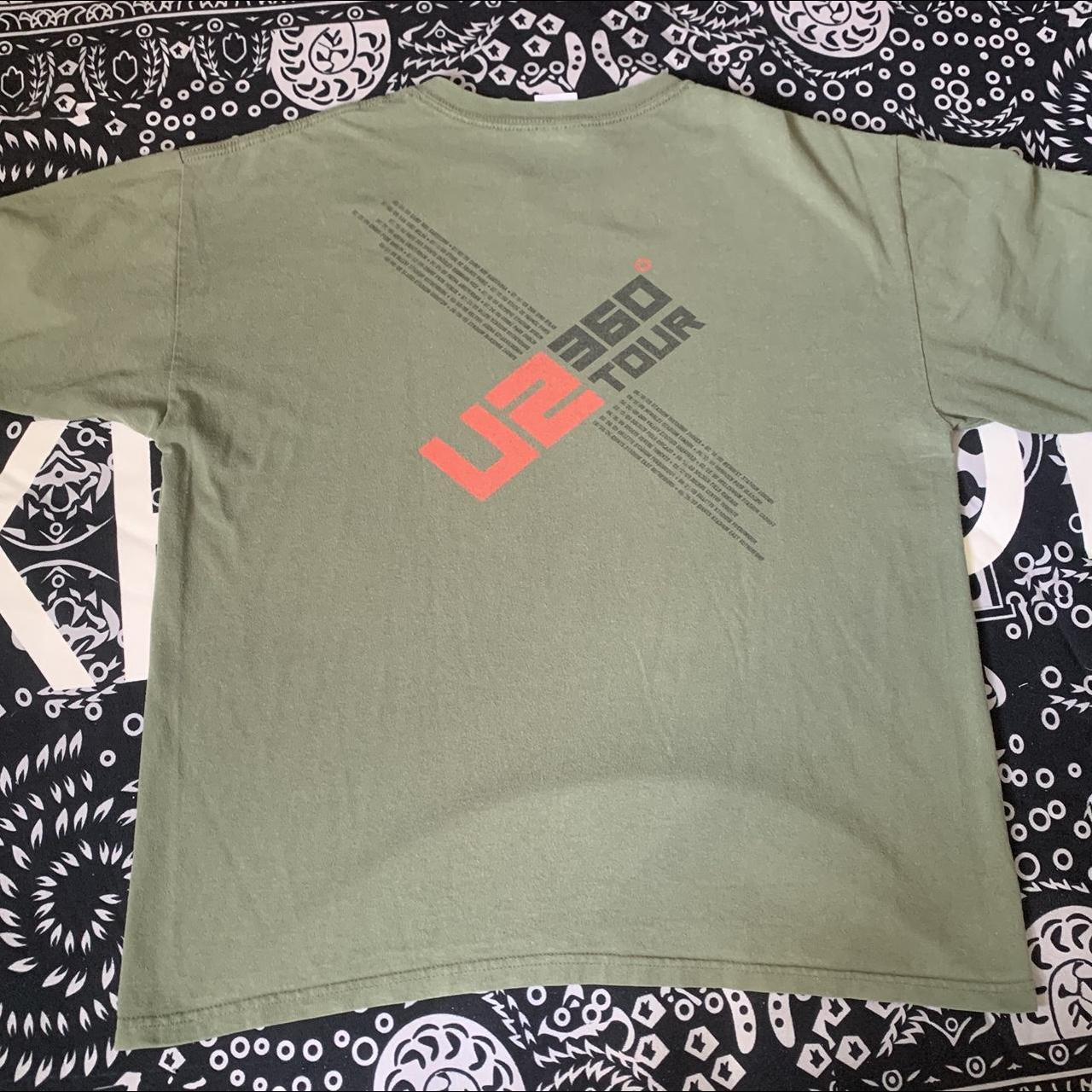 U2 tour t shirt Y2K From the 2009 U2 360 tour No... - Depop