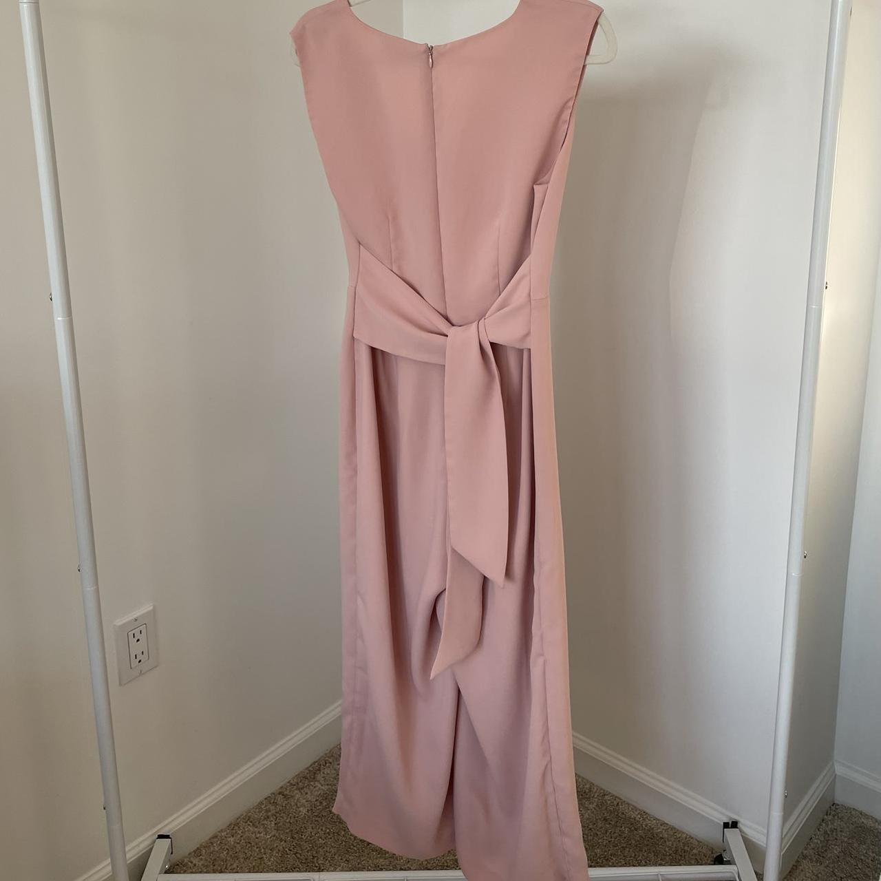 Tahari store blush jumpsuit