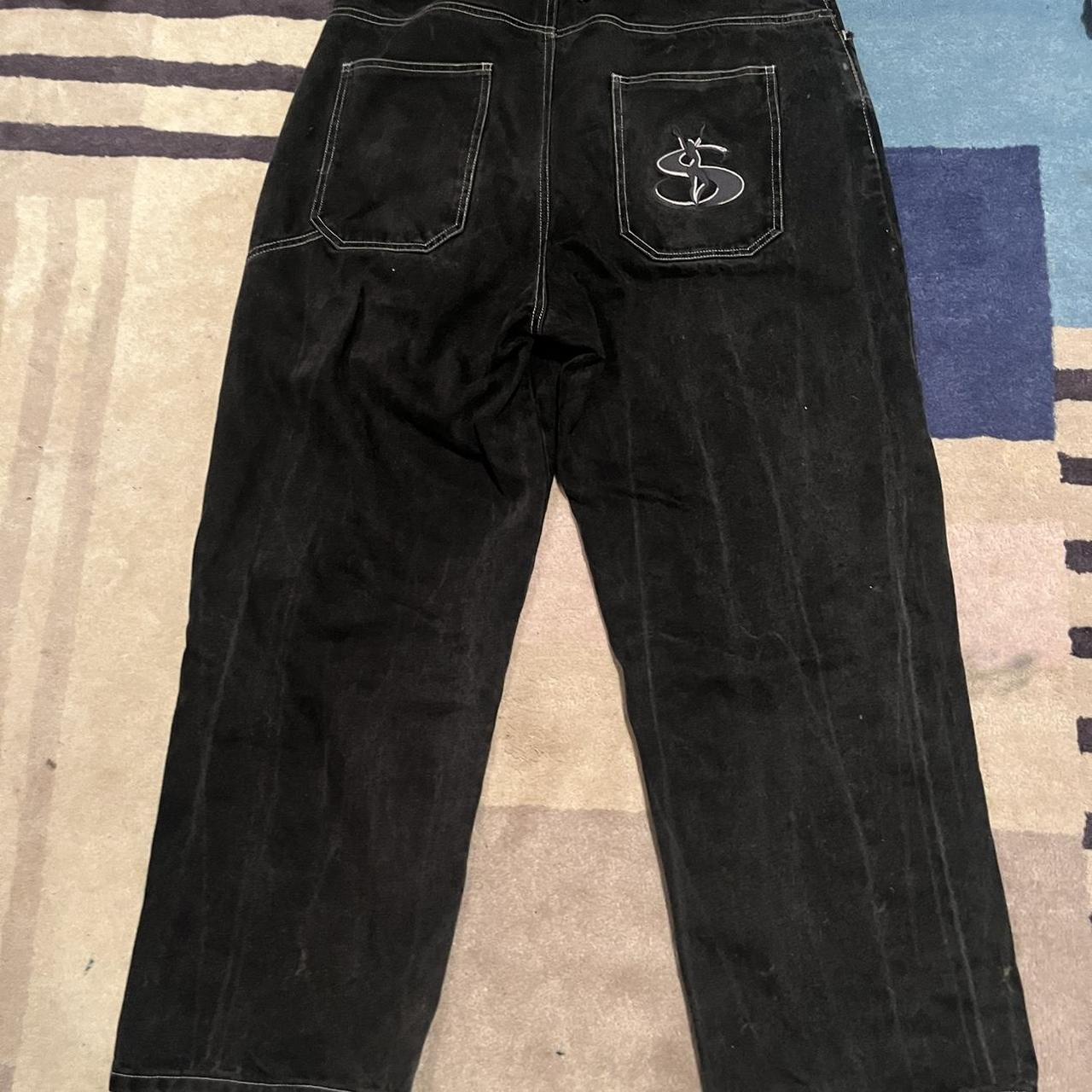 yardsale jeans rare will be washed upon selling not... - Depop