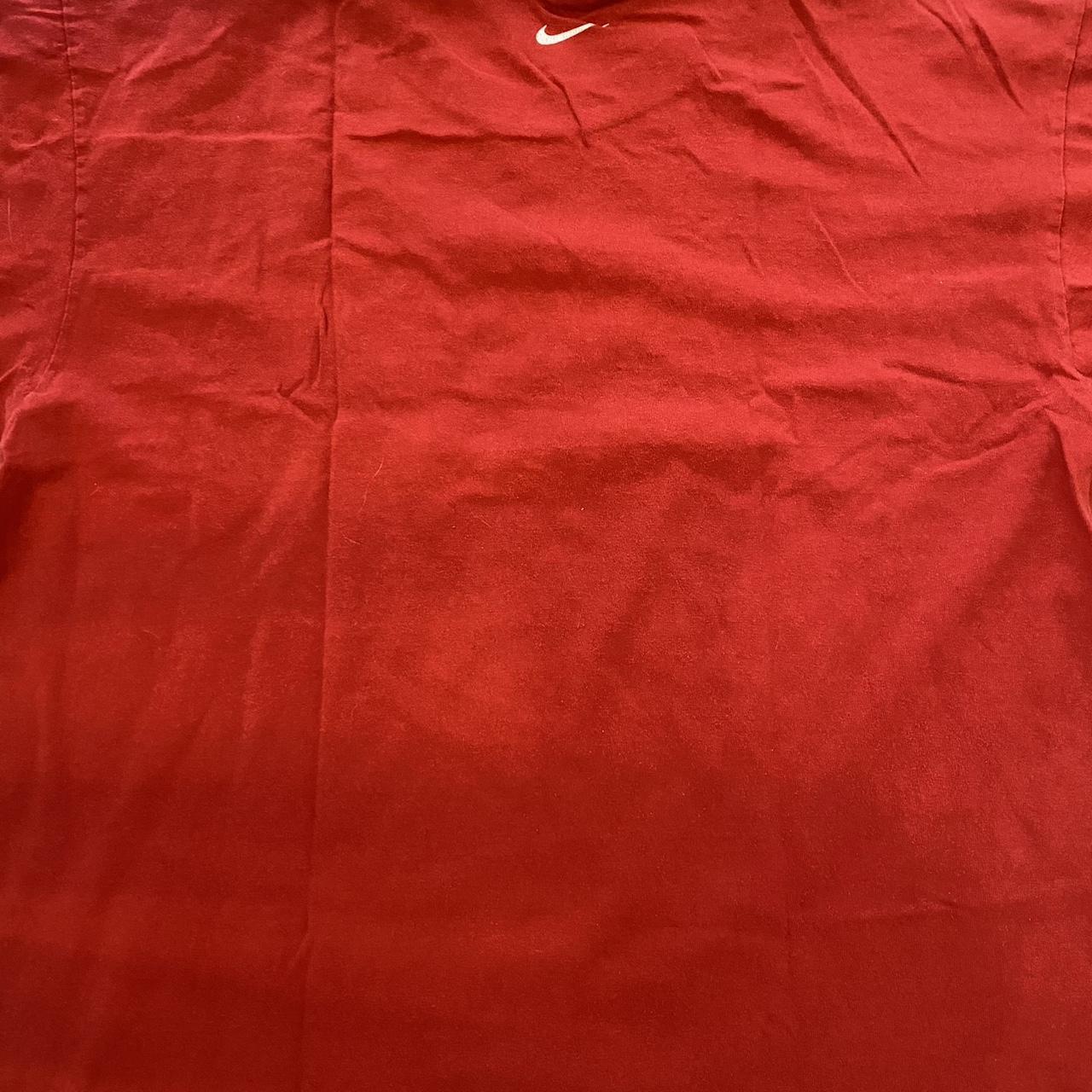 team red nike shirt