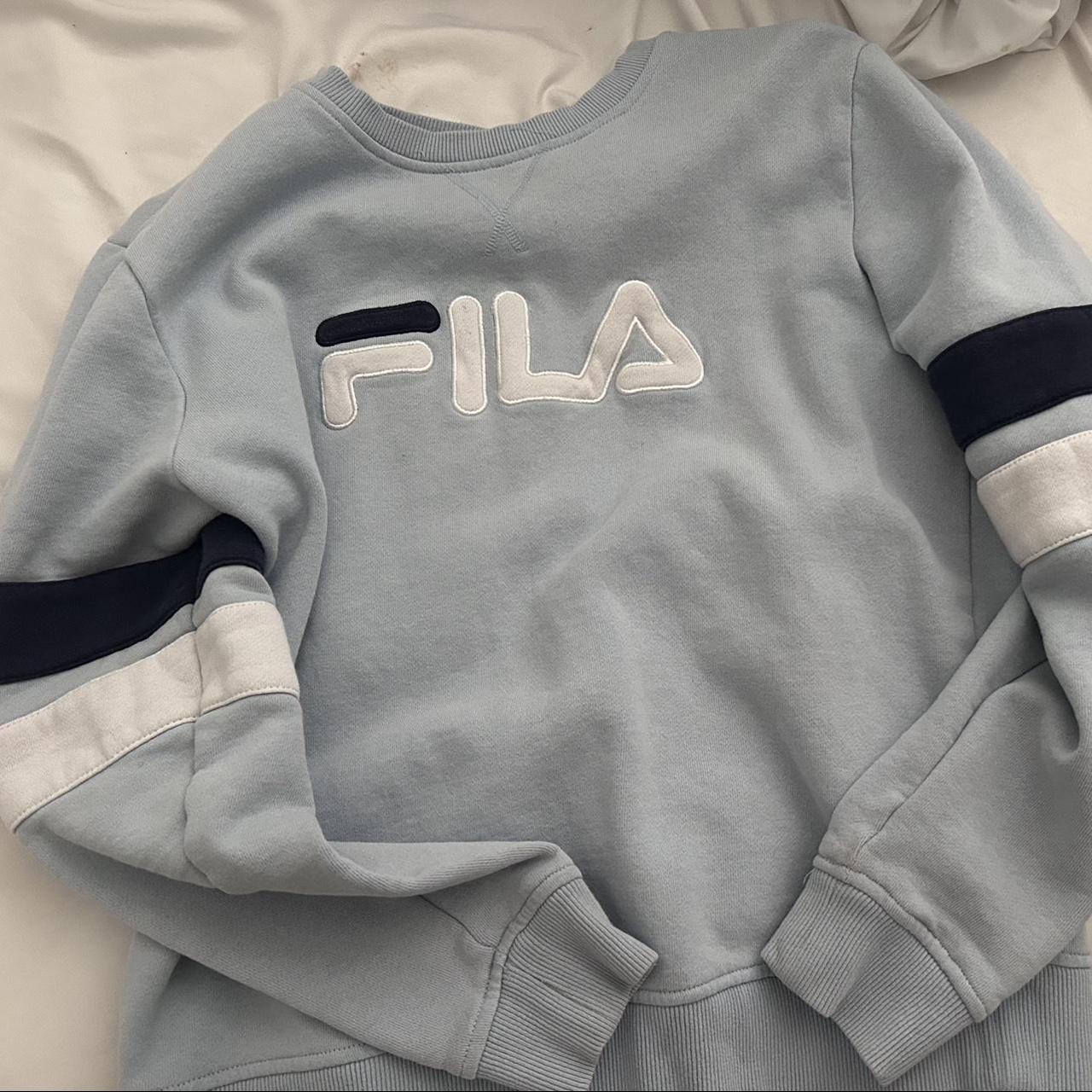 Fila blue outlet sweater