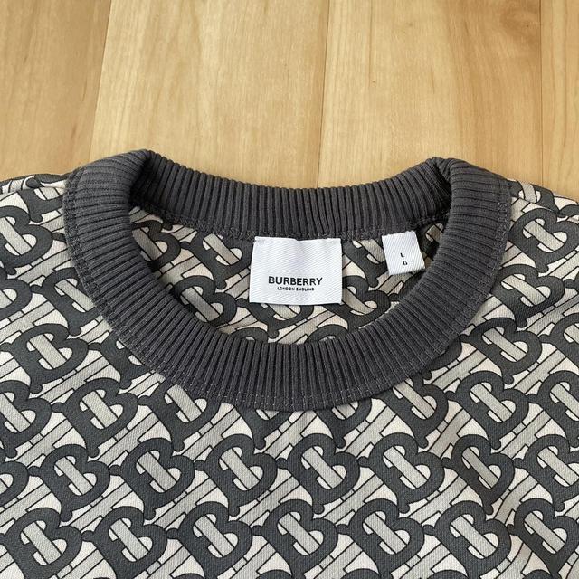 Burberry TB Monogram Sweatshirt Mens Size L Great Depop