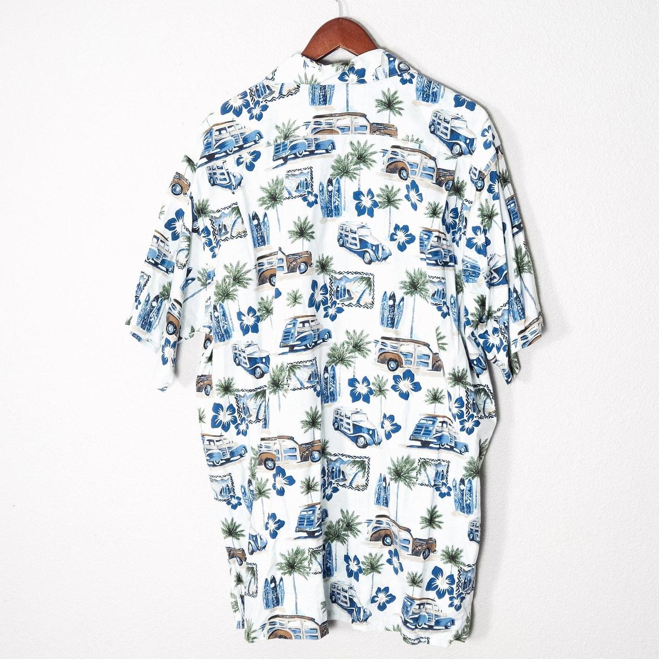 Source Unknown Men's Shirt - White/Blue - XL – Go… - image 2