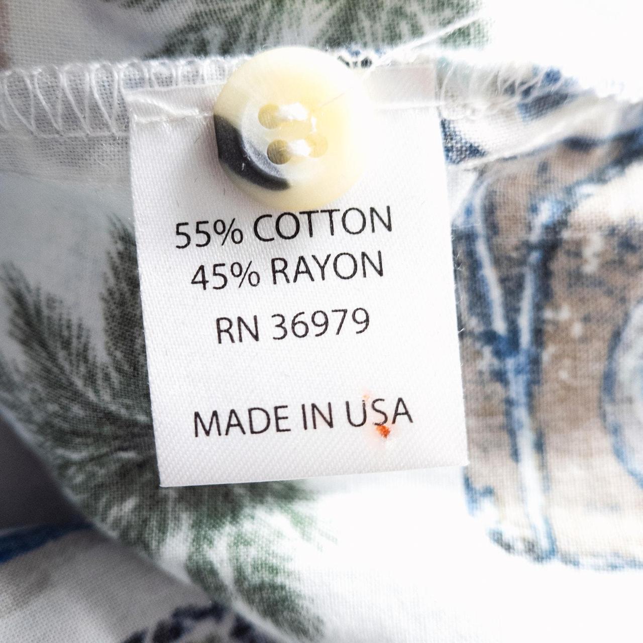 Source Unknown Men's Shirt - White/Blue - XL – Go… - image 7