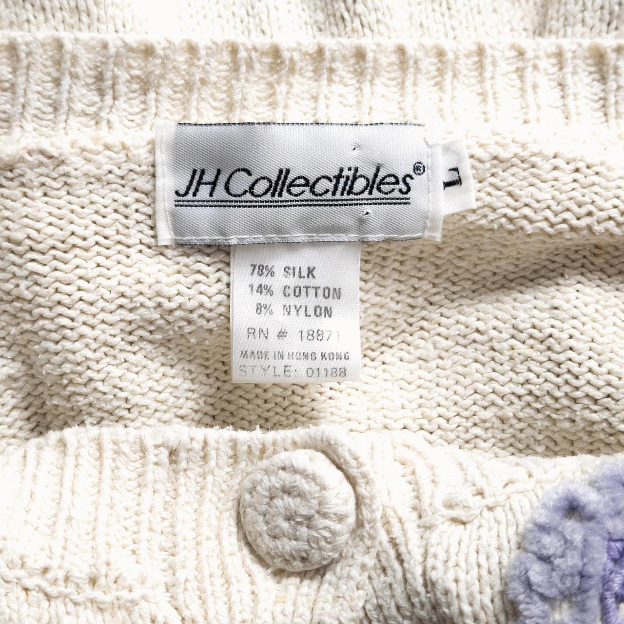 Source Unknown Women's Sweater - Cream/Multi - L … - image 7