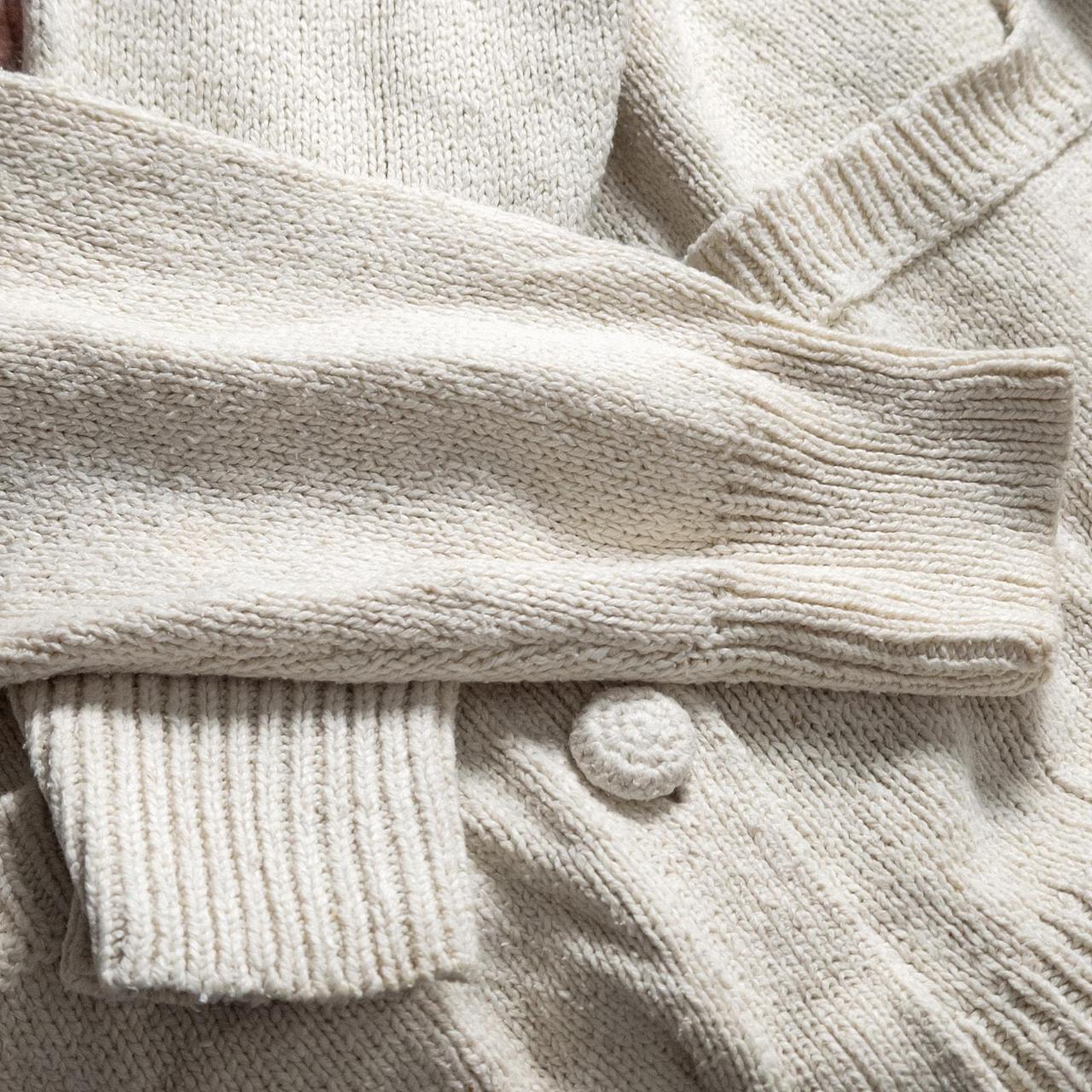 Source Unknown Women's Sweater - Cream/Multi - L … - image 8