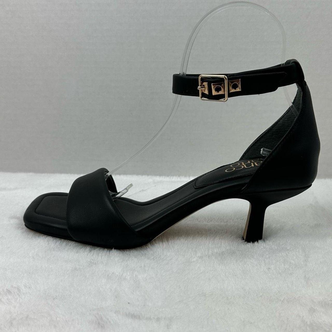 Black kitten heel 2025 sandals size 8