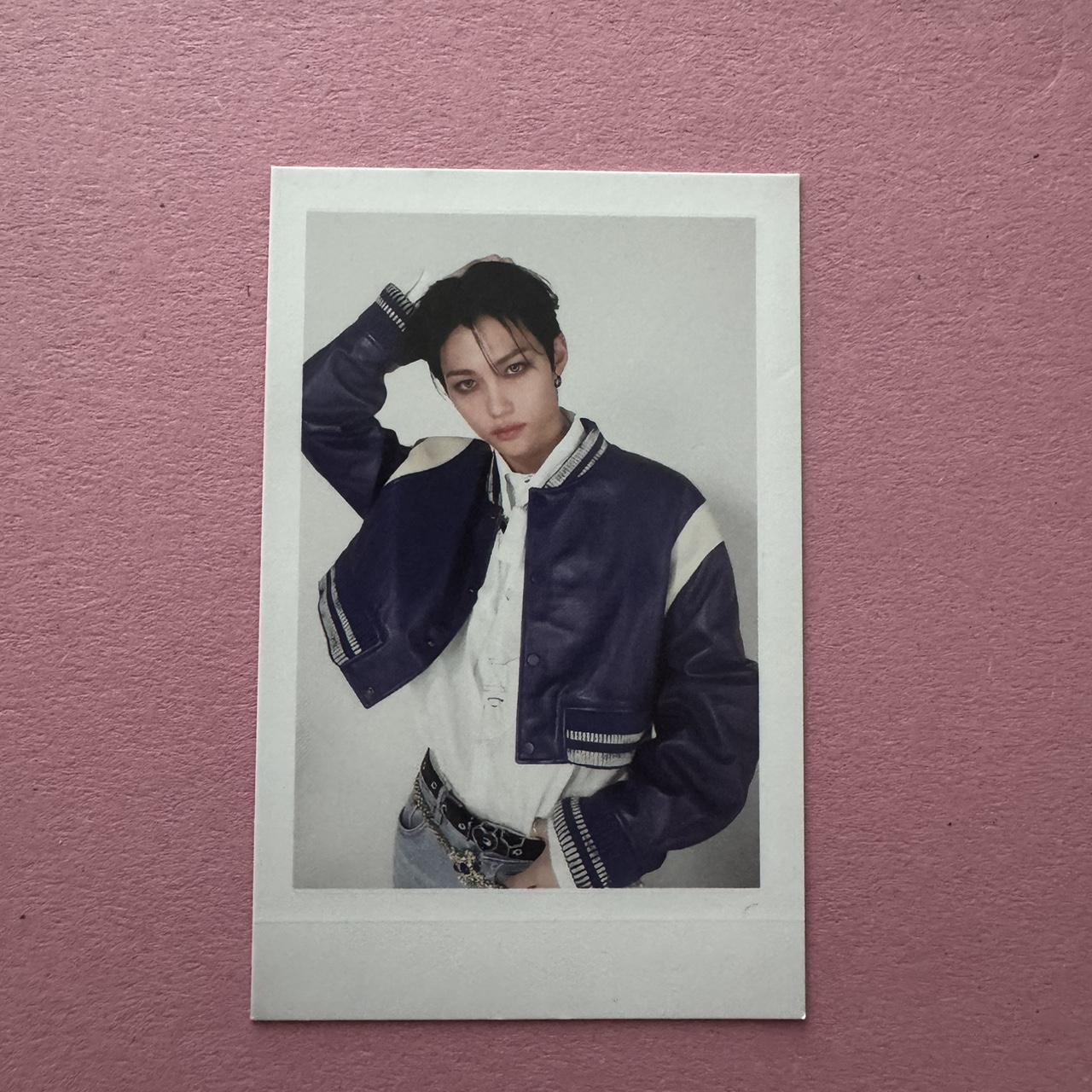 Stray Kids シーグリ Felix ポラロイド Felix Stray kids polaroid Photocard!! #Felix | Depop