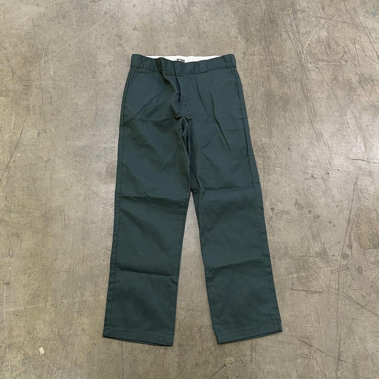 Dickies Men's Green Trousers | Depop