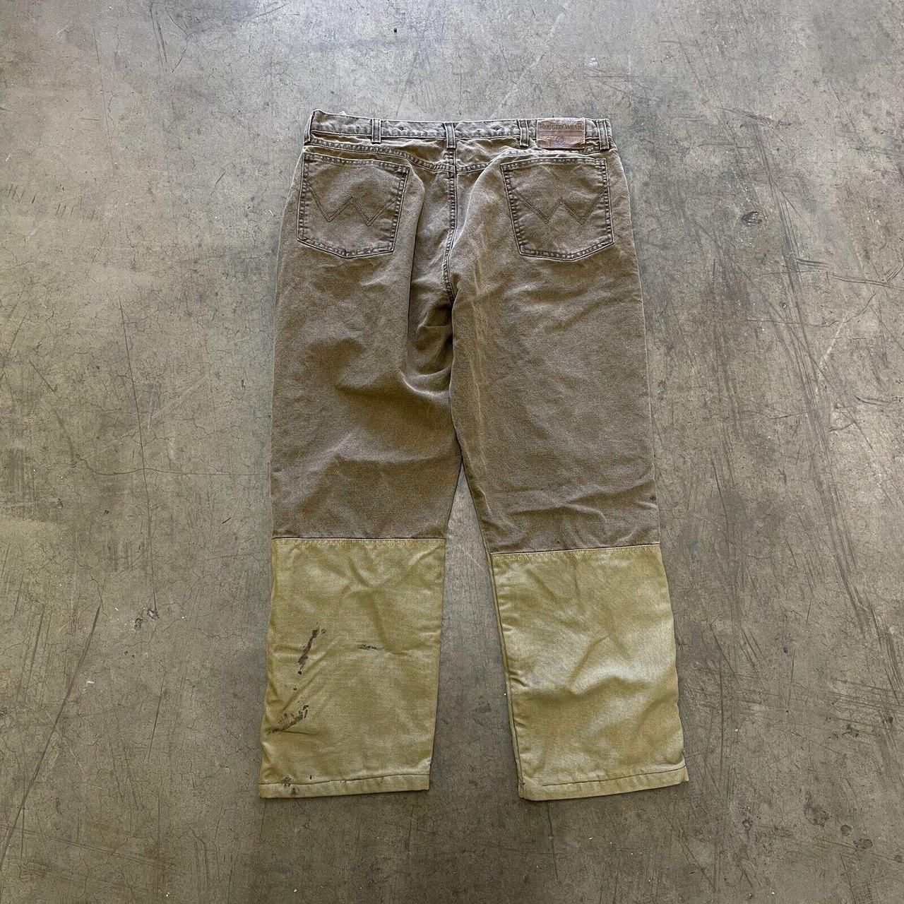 Wrangler Men's Brown Jeans | Depop