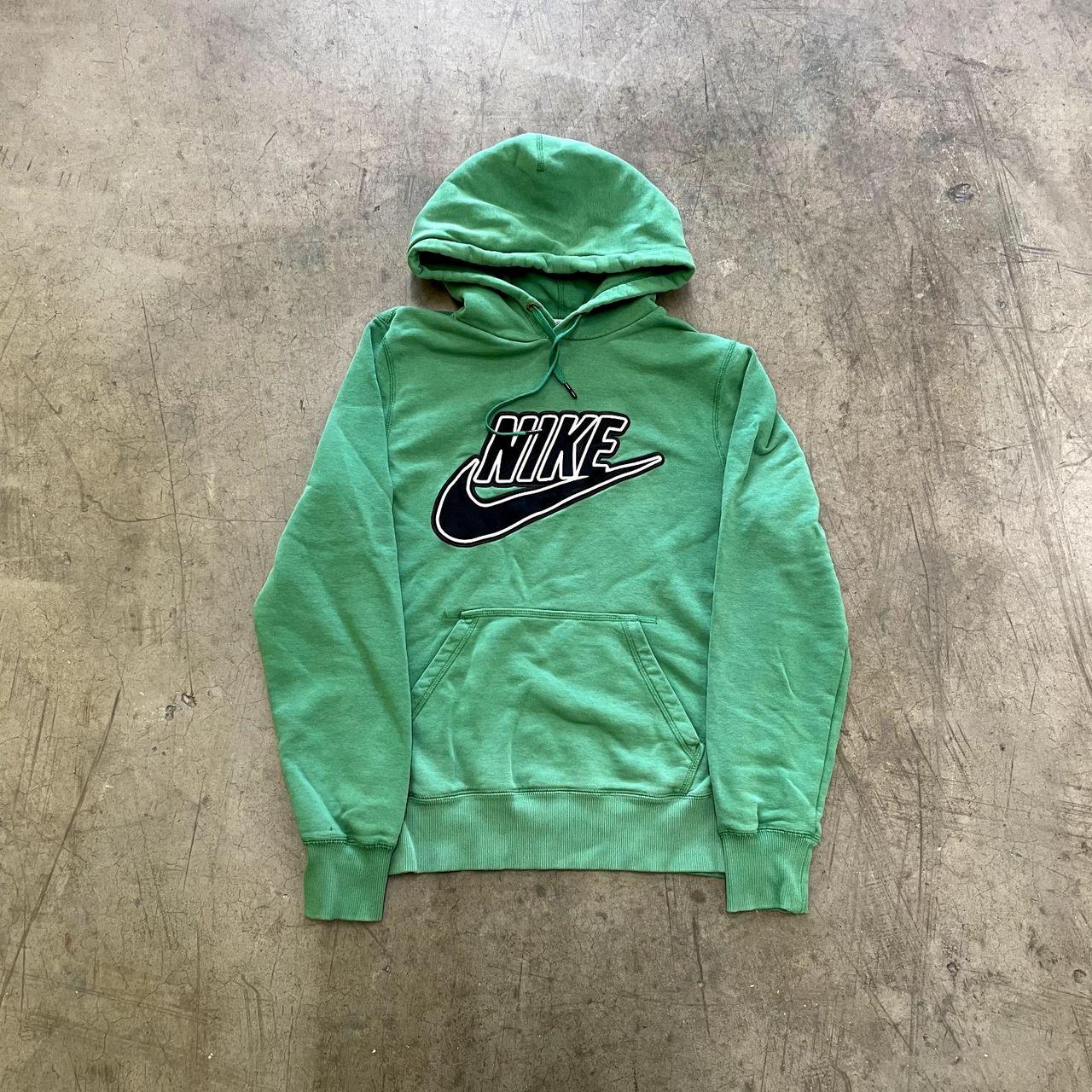 Nike Men's Green Sweatshirt | Depop