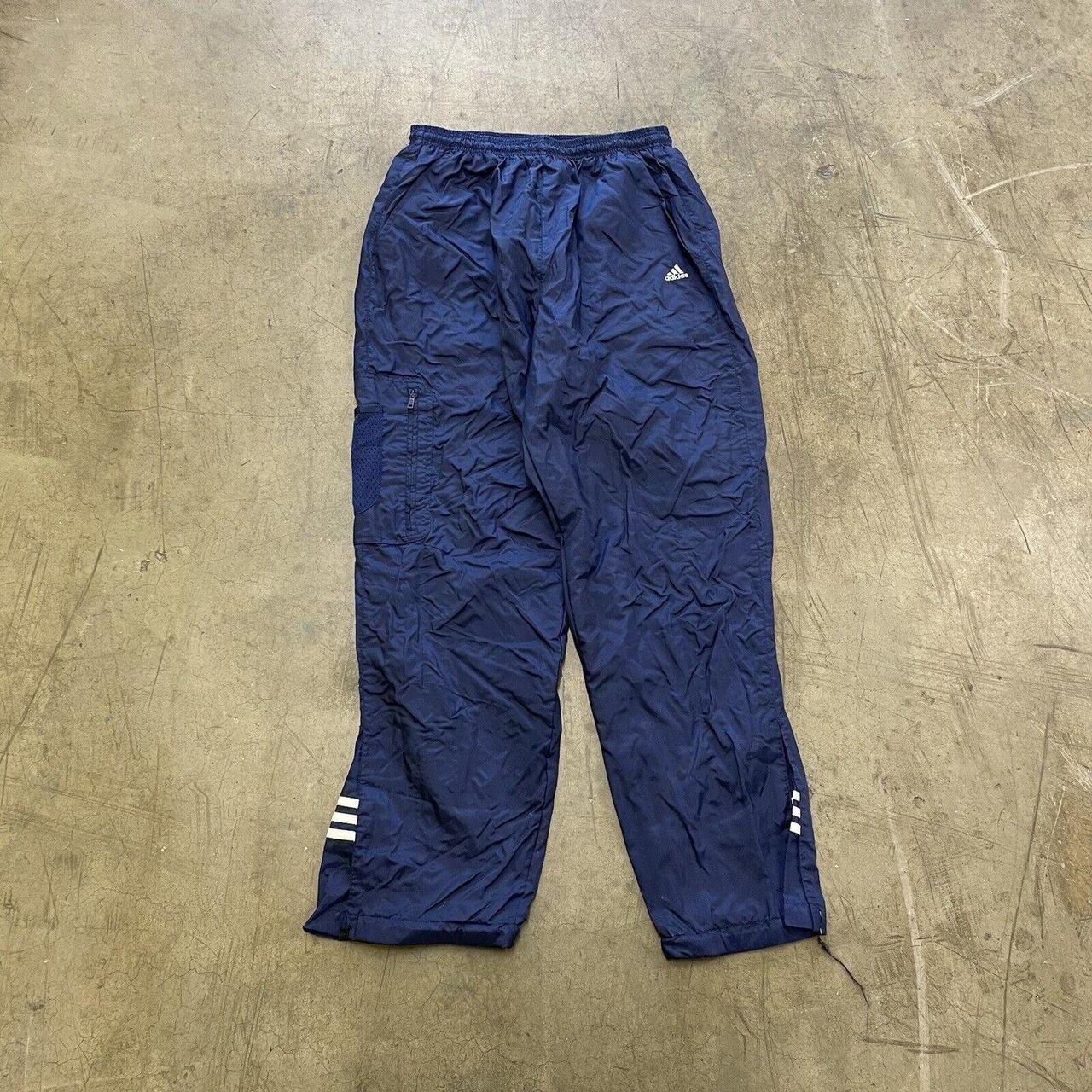 Adidas Mens Blue Joggers Tracksuits Depop