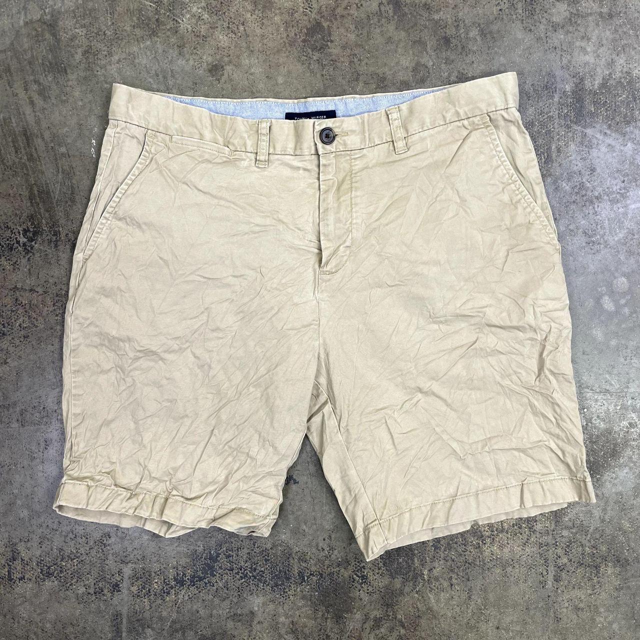 Tommy Hilfiger Shorts Canvas 90s Vintage Summer... - Depop