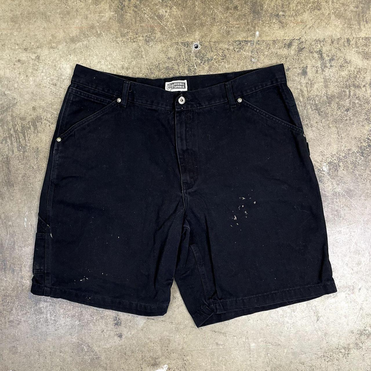 Vintage Carpenter Shorts Y2K Denim Workwear Vintage... Depop