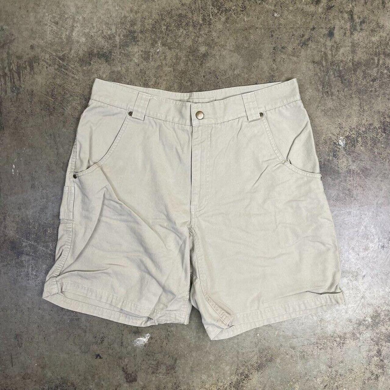 Vintage Carpenter Shorts Y2K Denim Workwear Vintage... Depop