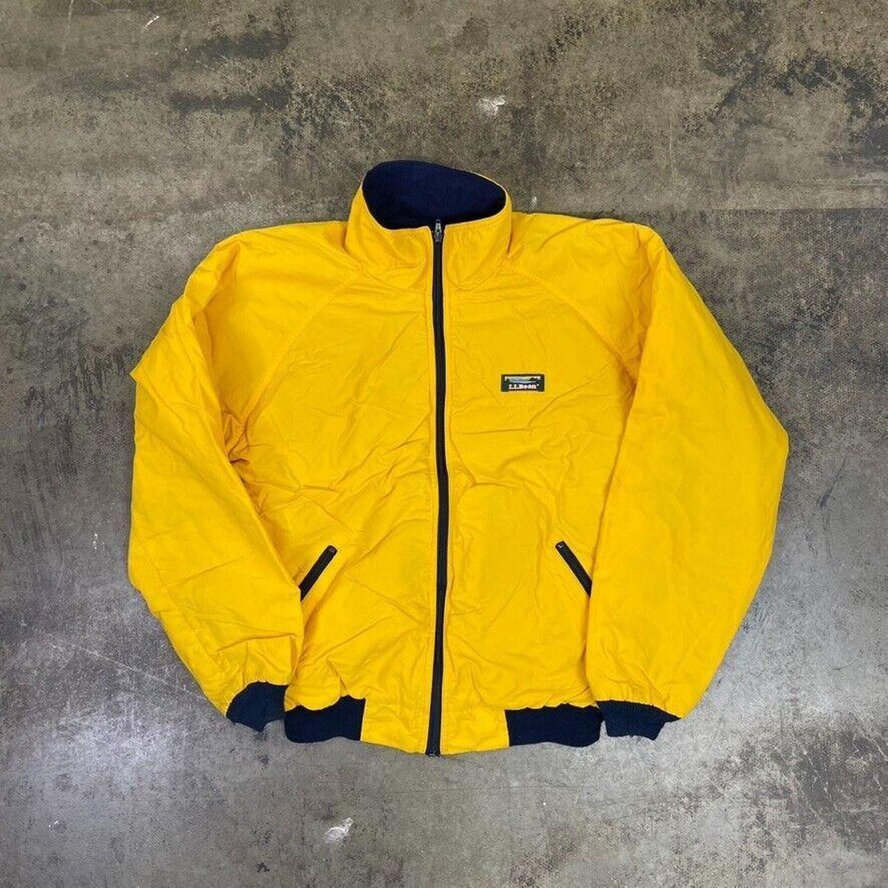 L.L.Bean Bomber Jacket Fleece Lined Vintage Y2K USA... Depop