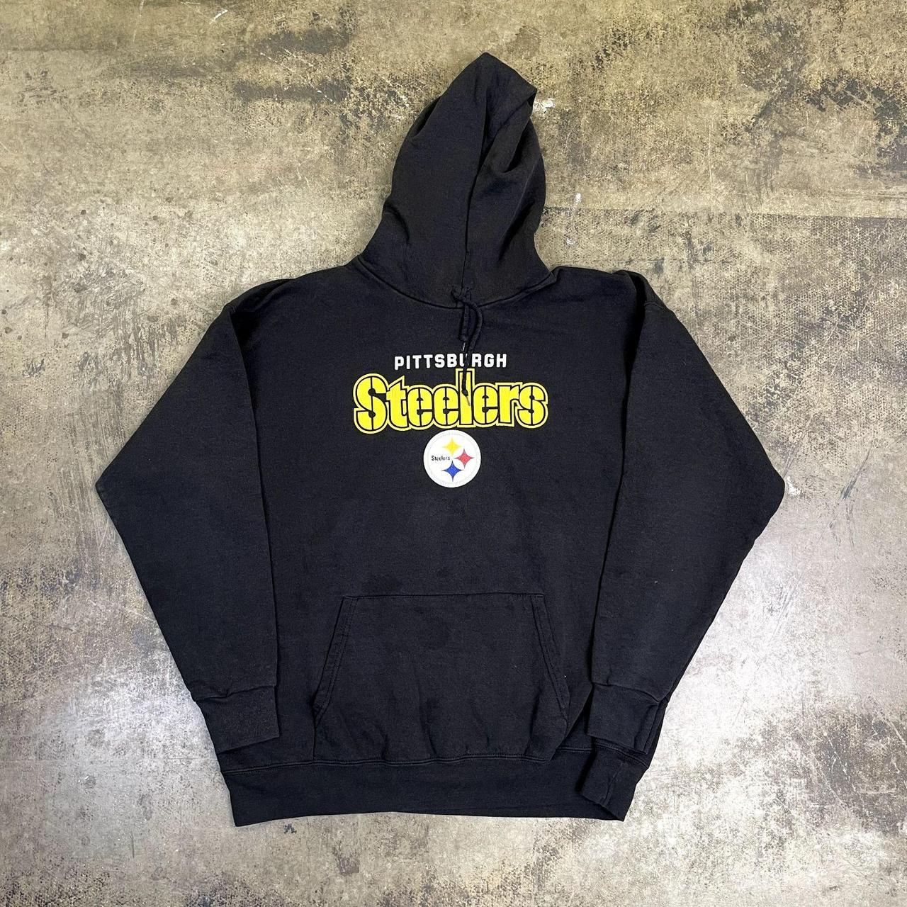 Reebok Hoodie NFL Pittsburgh Steelers Football... - Depop