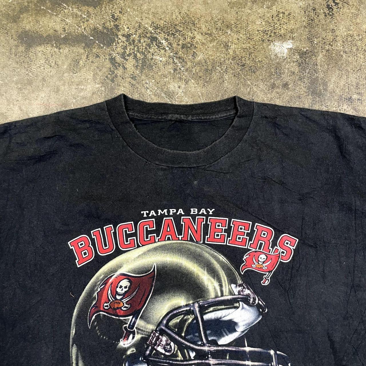 NFL Team Apparel Graphic T-Shirt Buccaneers Football - Depop