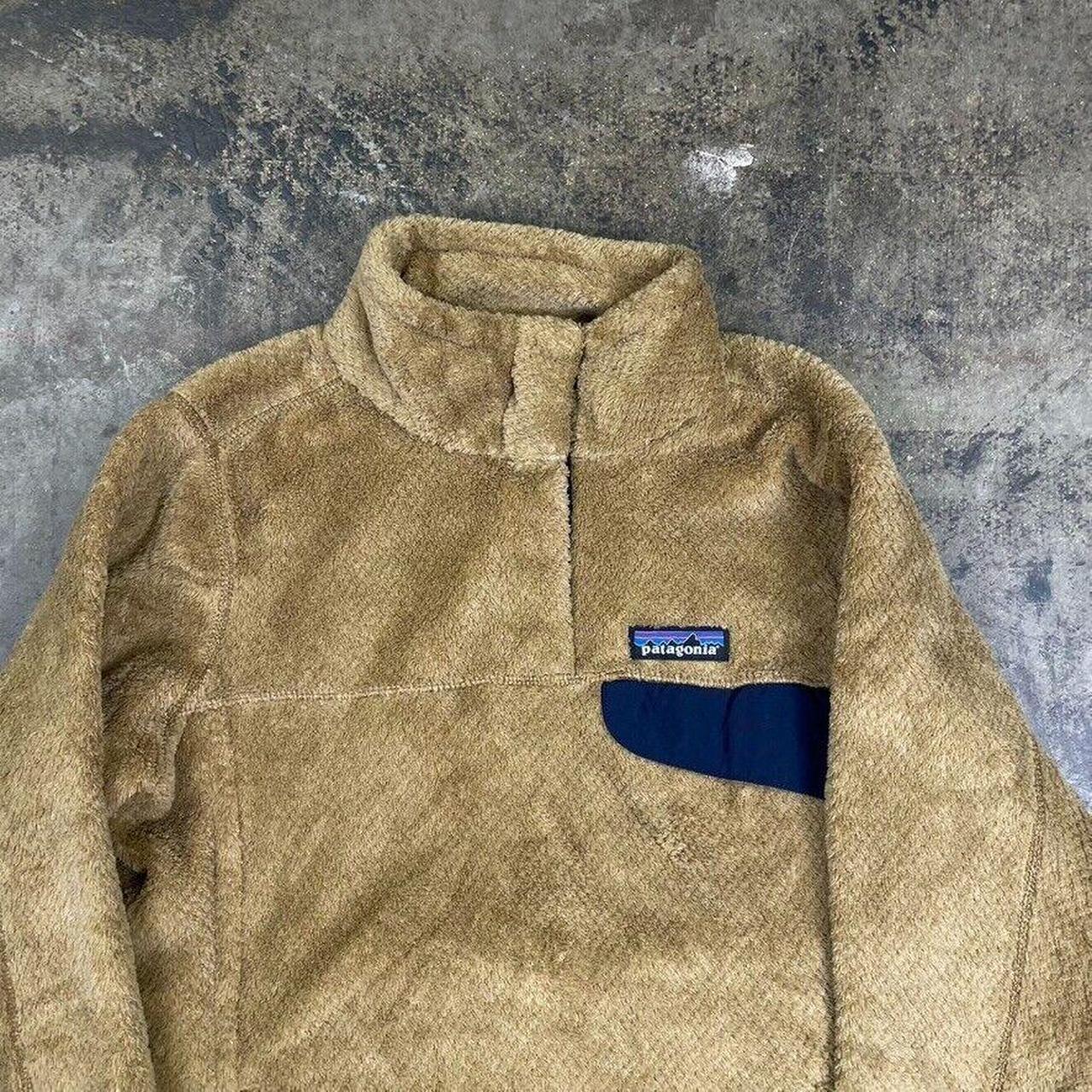 Patagonia Fleece Soft Teddy Snap Button Winter... - Depop