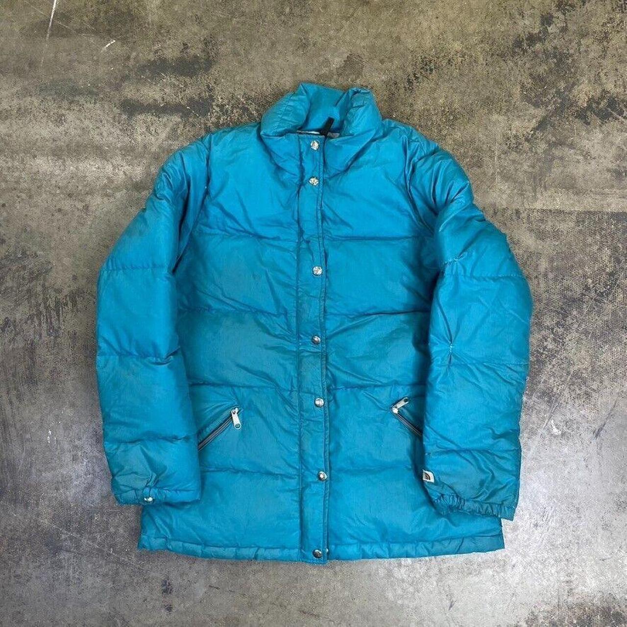 The North Face Women's Green Coat | Depop