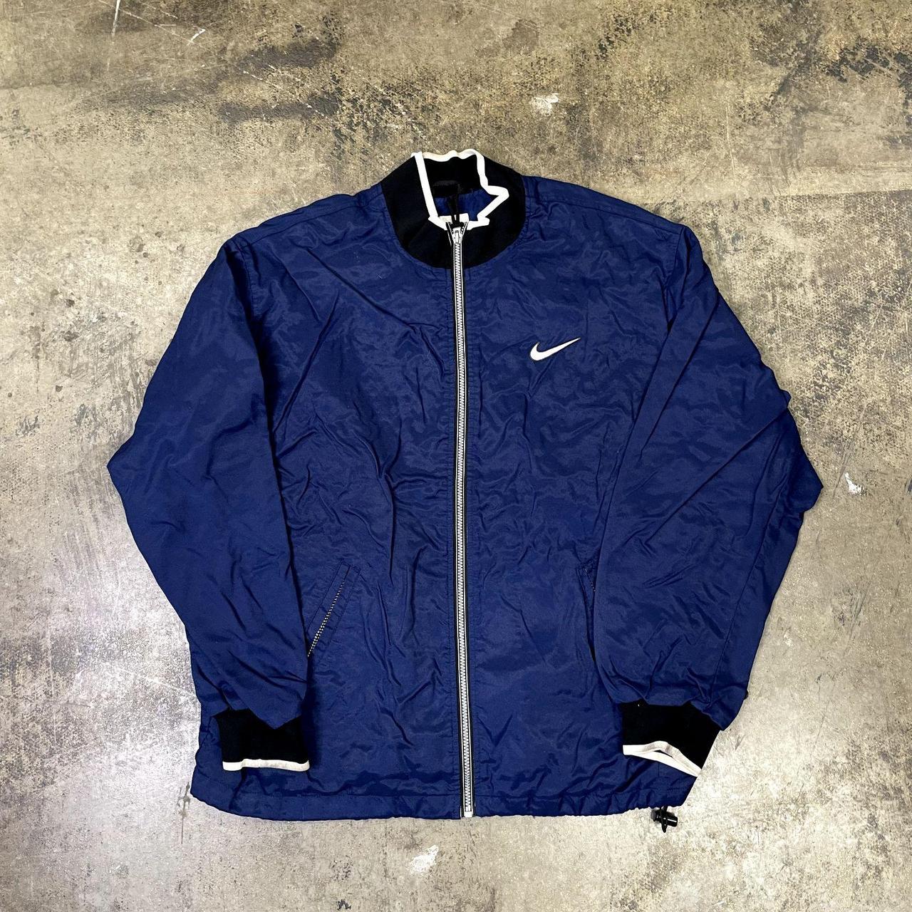 Nike Men's Blue Coat | Depop