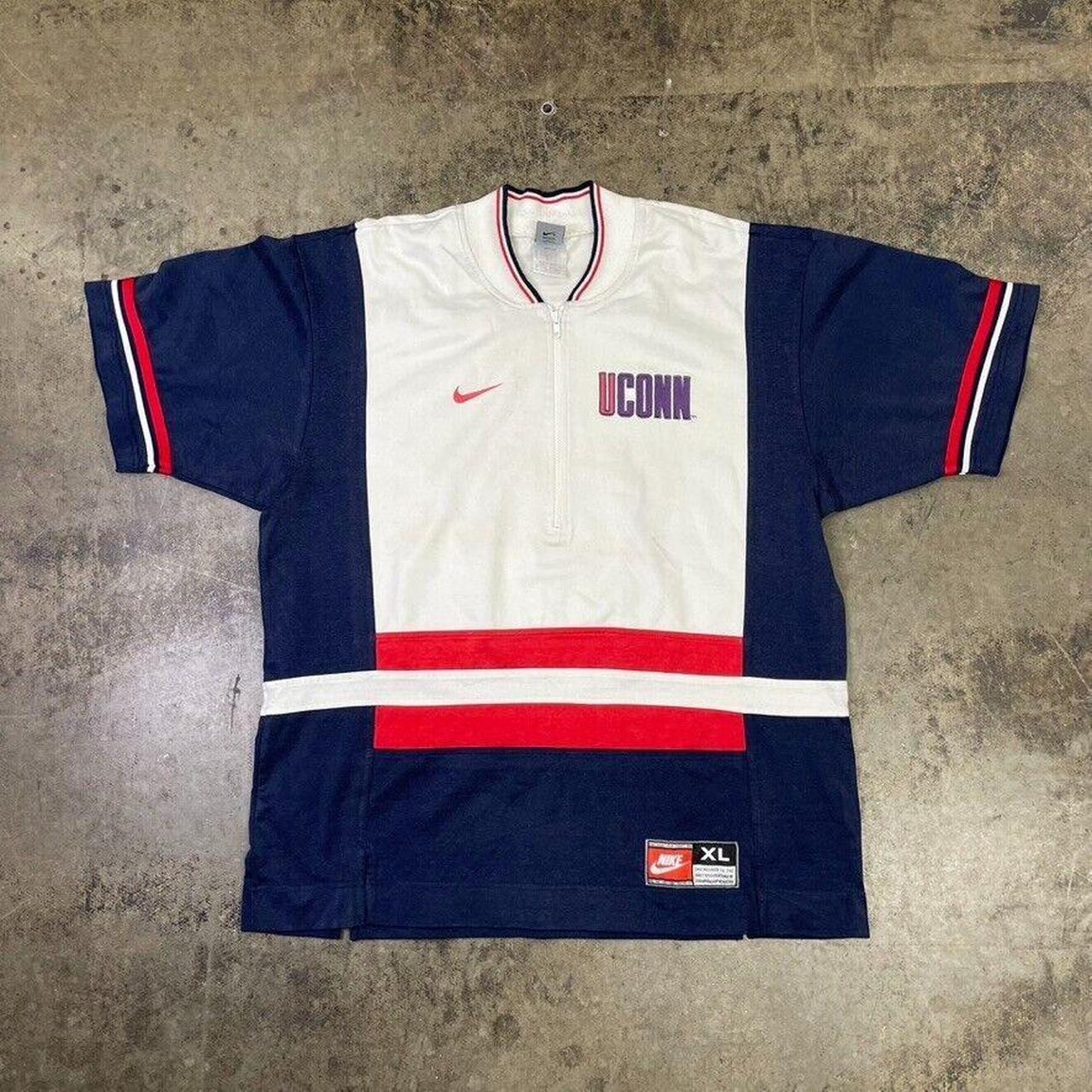 Nike Sweatshirt Uconn Swoosh Running USA HalfZip... Depop