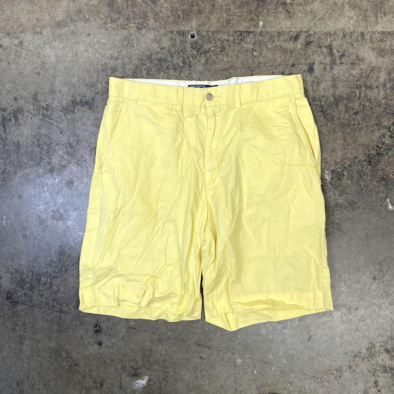 Mens yellow polo on sale shorts