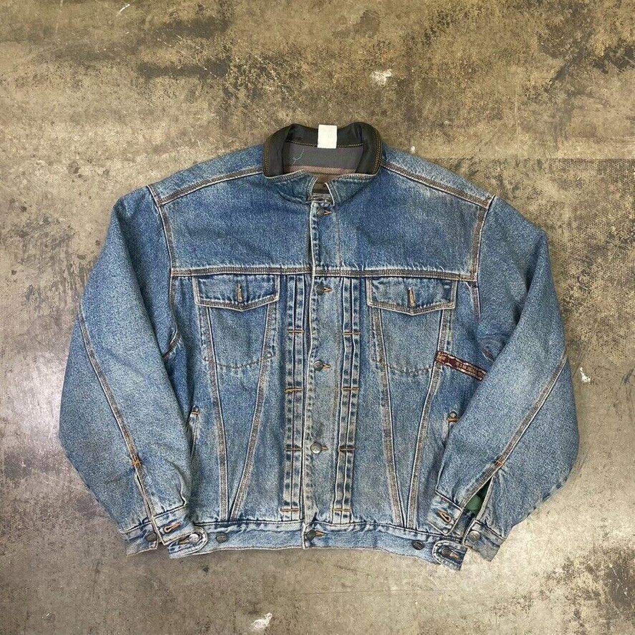 Pepe Denim Jacket Blanket Lined Vintage Y2K Bomber... - Depop