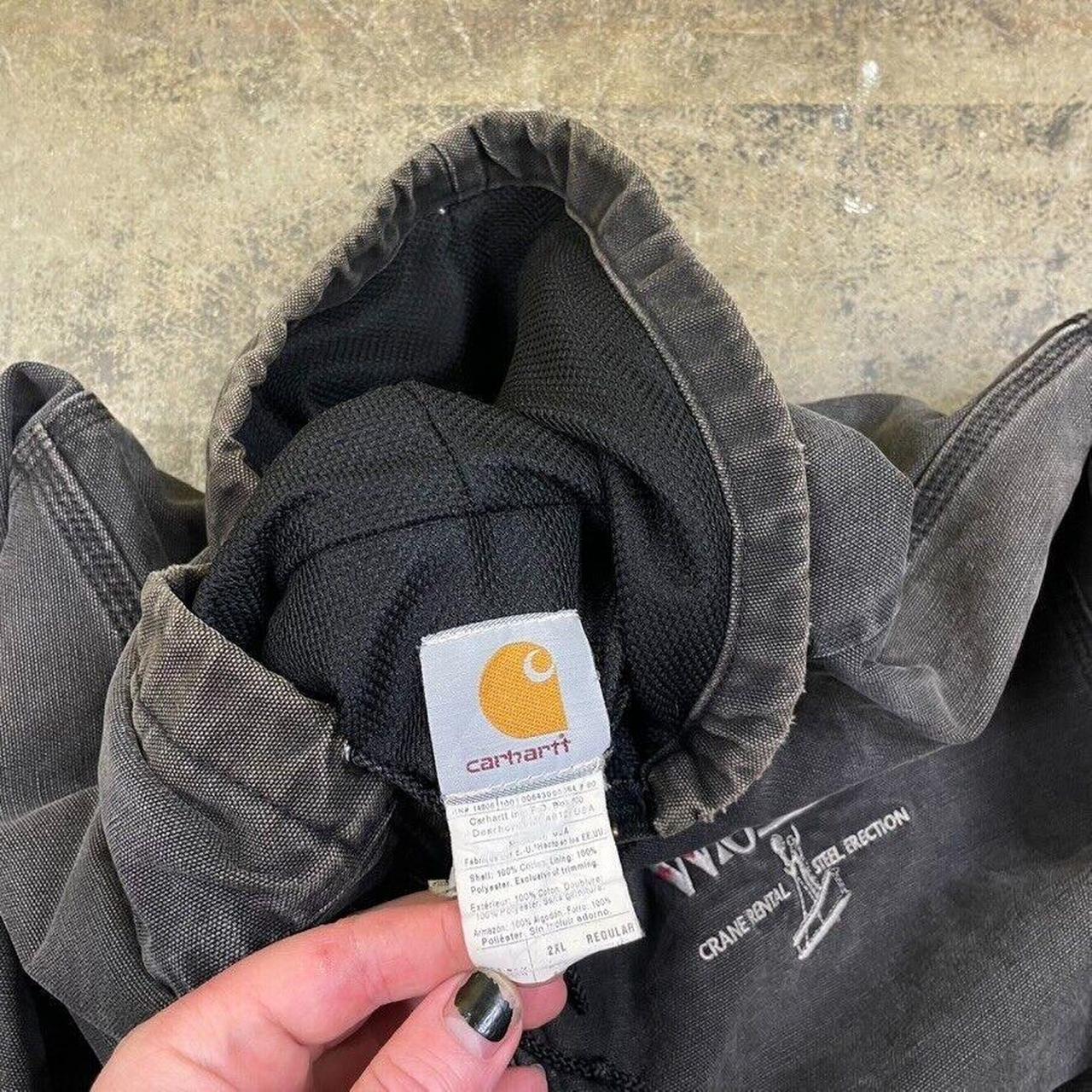 Carhartt Active Jacket Y2K USA Mesh Lined Full-Zip... - Depop