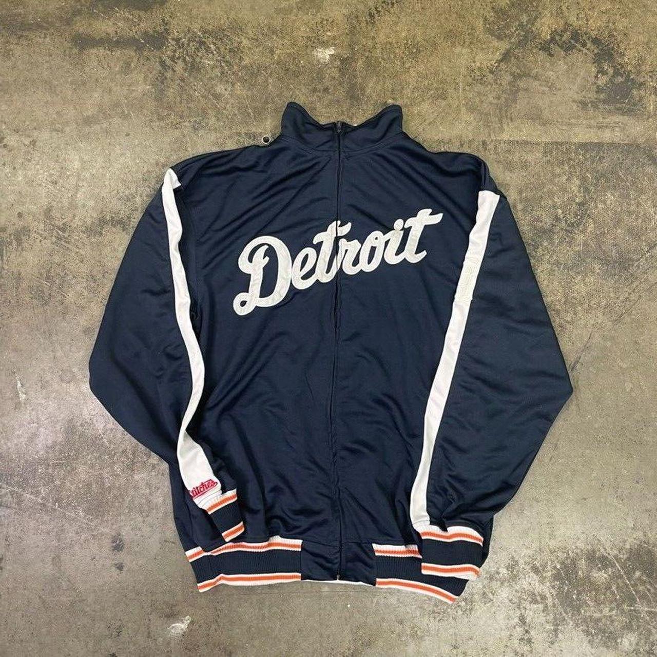 MLB Blue and White Detroit Tigers Varsity Jacket - HJacket