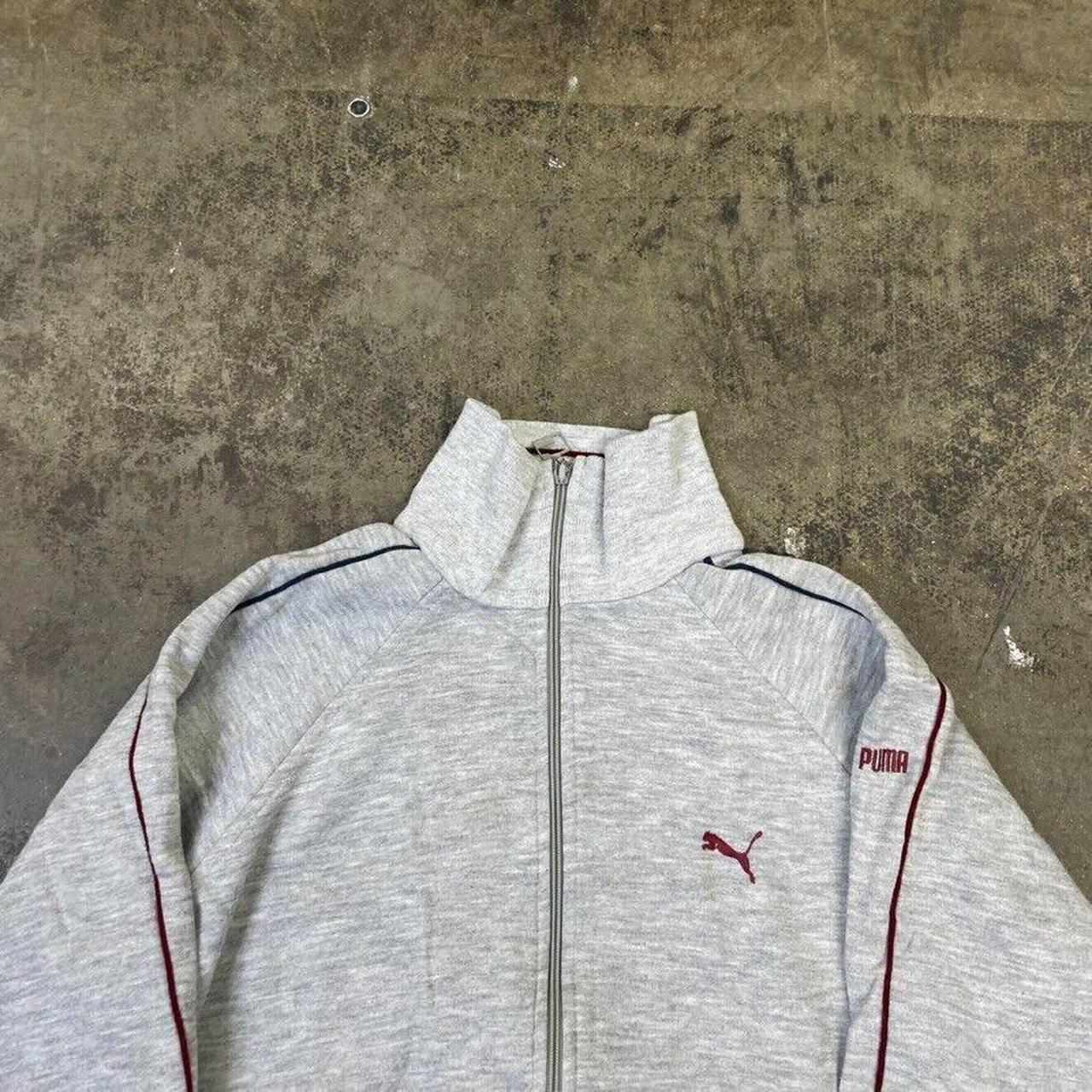 Puma Jacket Y2K Full-Zip Y2K Sports Sweatshirt,... - Depop