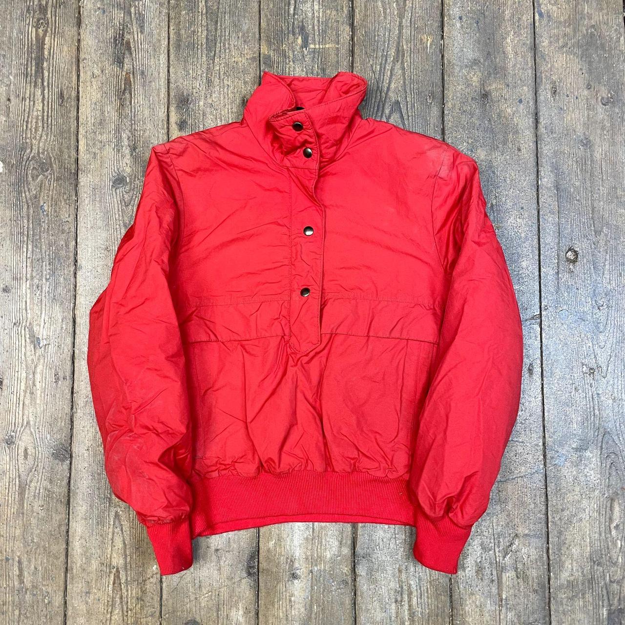 Eddie Baur Bomber Puffer Jacket Y2K Vintage Full Zip... - Depop