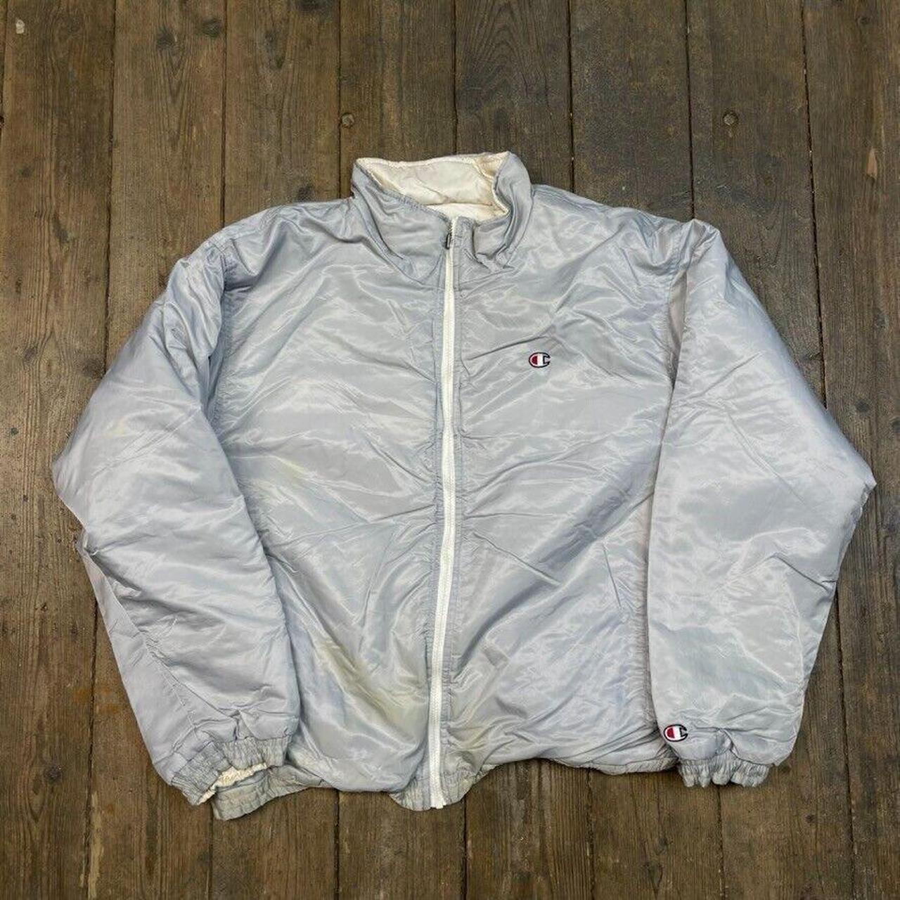 Champion hot sale white coat