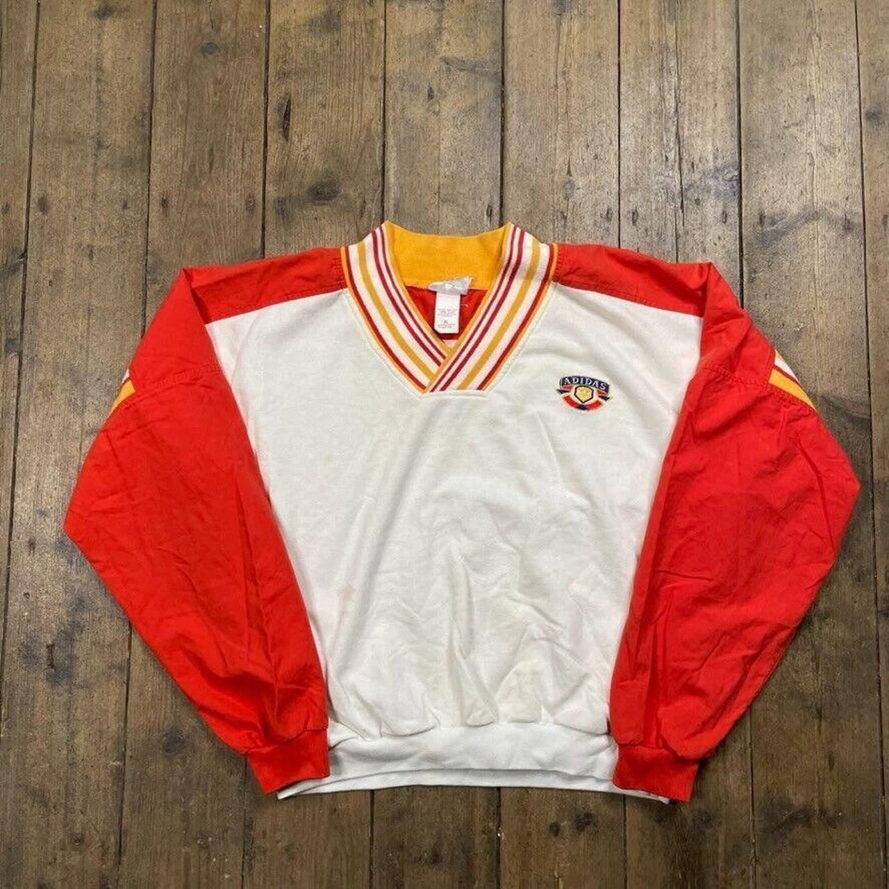 Adidas 90's vintage sports sweatshirt jumper hotsell