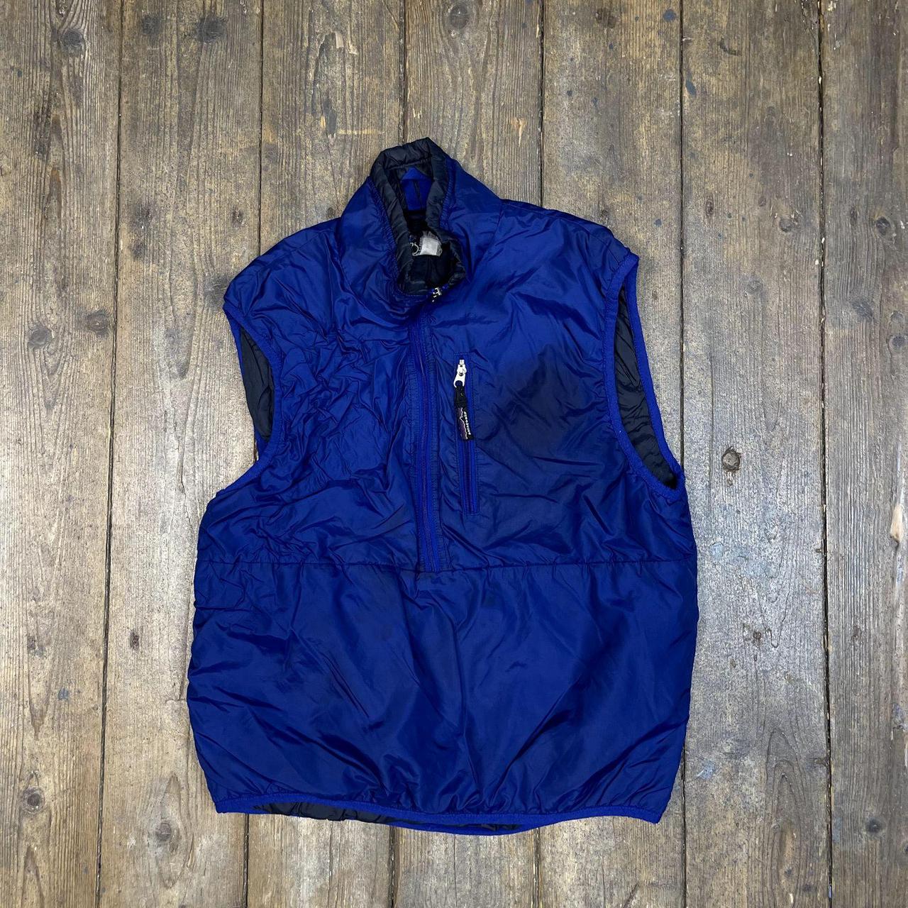 Patagonia Gilet Jacket Vintage Half-Zip Sleeveless... - Depop