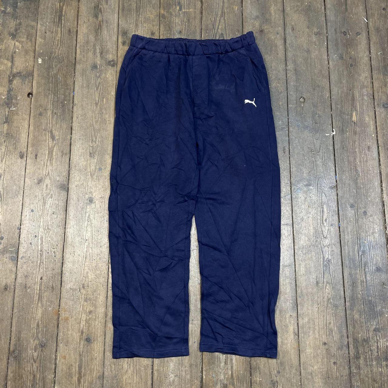 Mens blue hotsell puma joggers