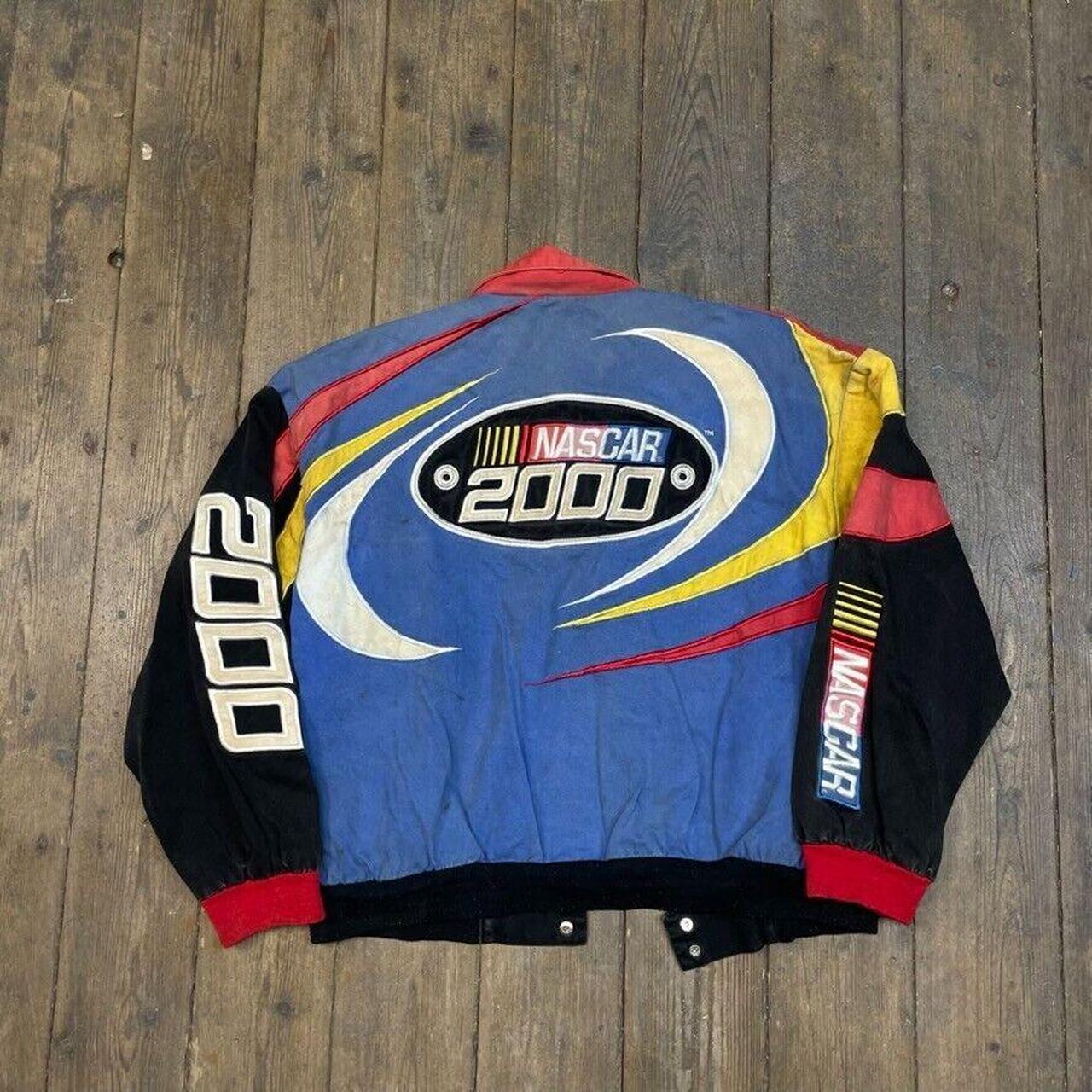 Chase Authentics Bomber Jacket Nascar Vintage Racing Depop