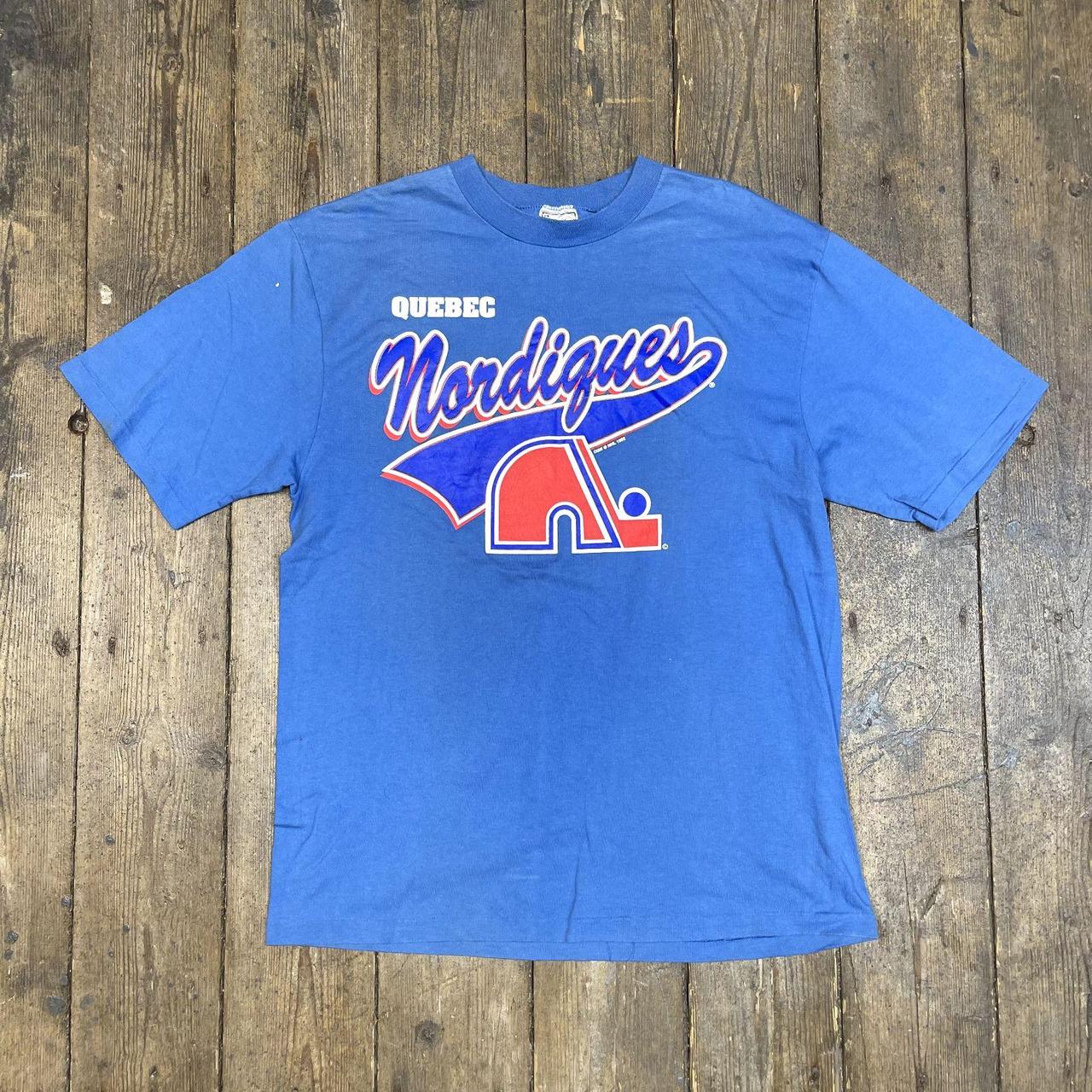 Quebec Nordiques T Shirt NHL Vintage 90s Hockey Depop