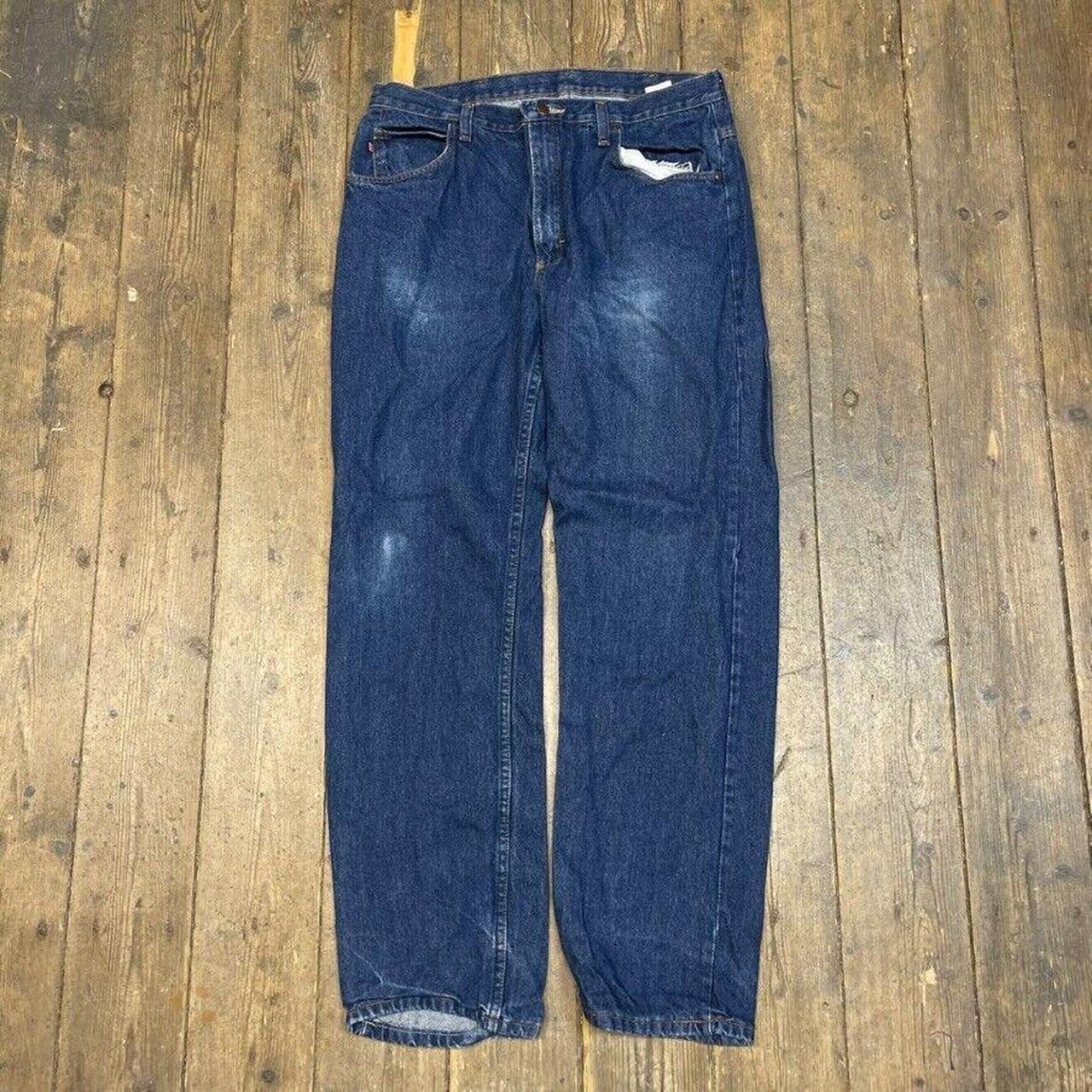 Red Kap Jeans Y2K Regular Fit Vintage Denim Workwear... - Depop