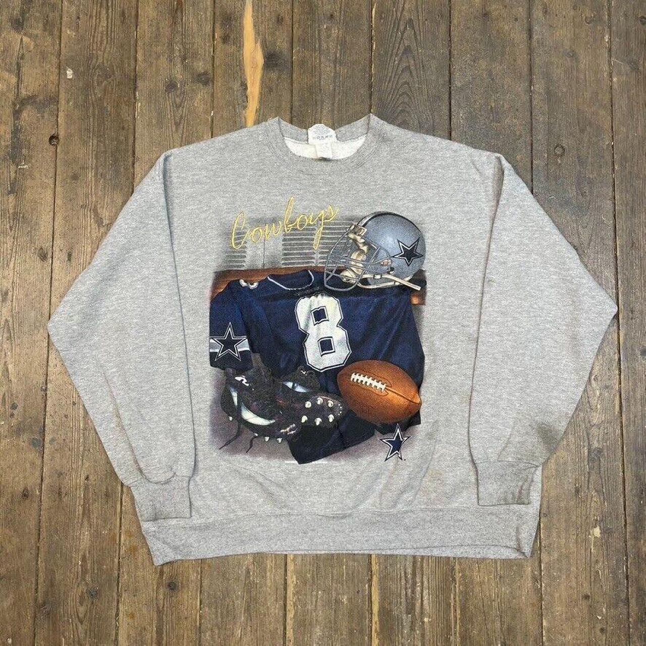 Lee College Sweatshirt Vintage Dallas Cowboys Y2K - Depop