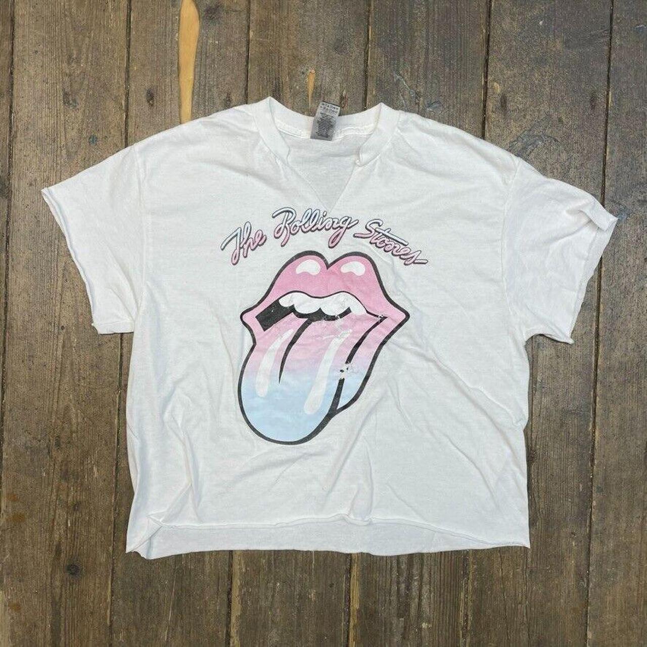 Rolling Stones T Shirt Vintage Music Graphic Tee