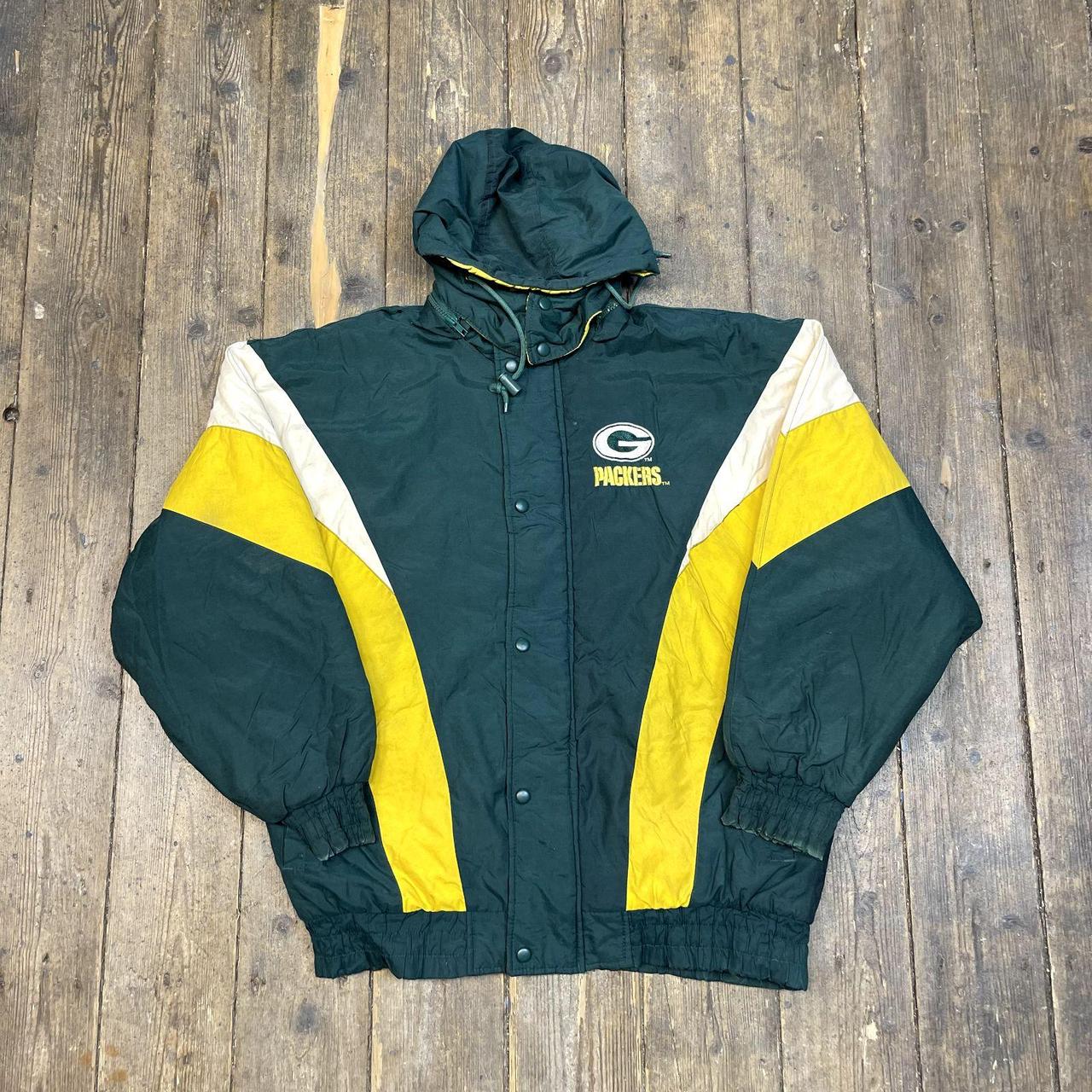 Vintage Green Bay Packers Puffer Jacket 2024