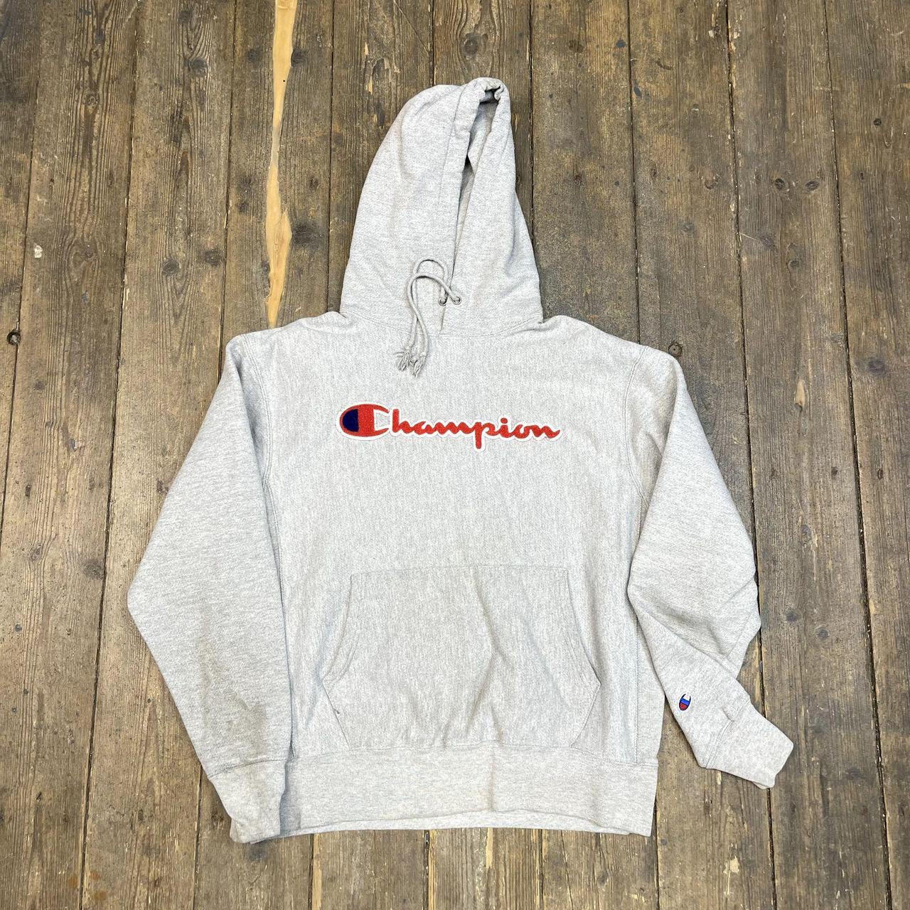 Champion Hoodie Y2K College Reverse Weave Sports