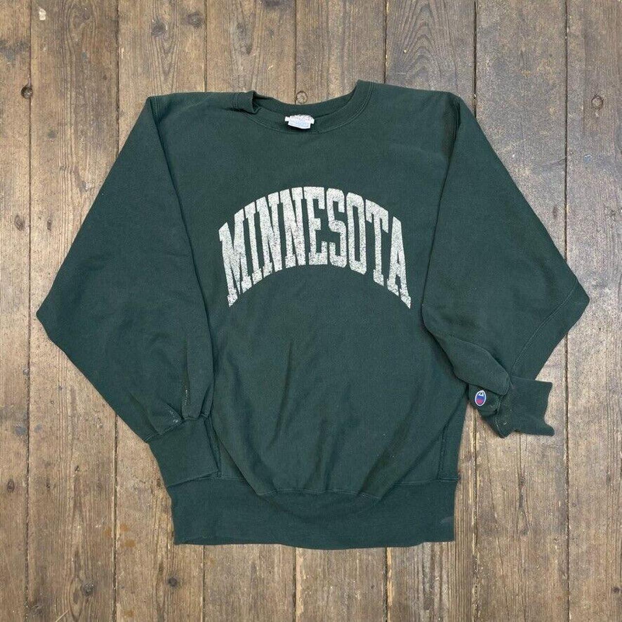 Champion sweater dark green 90's best sale