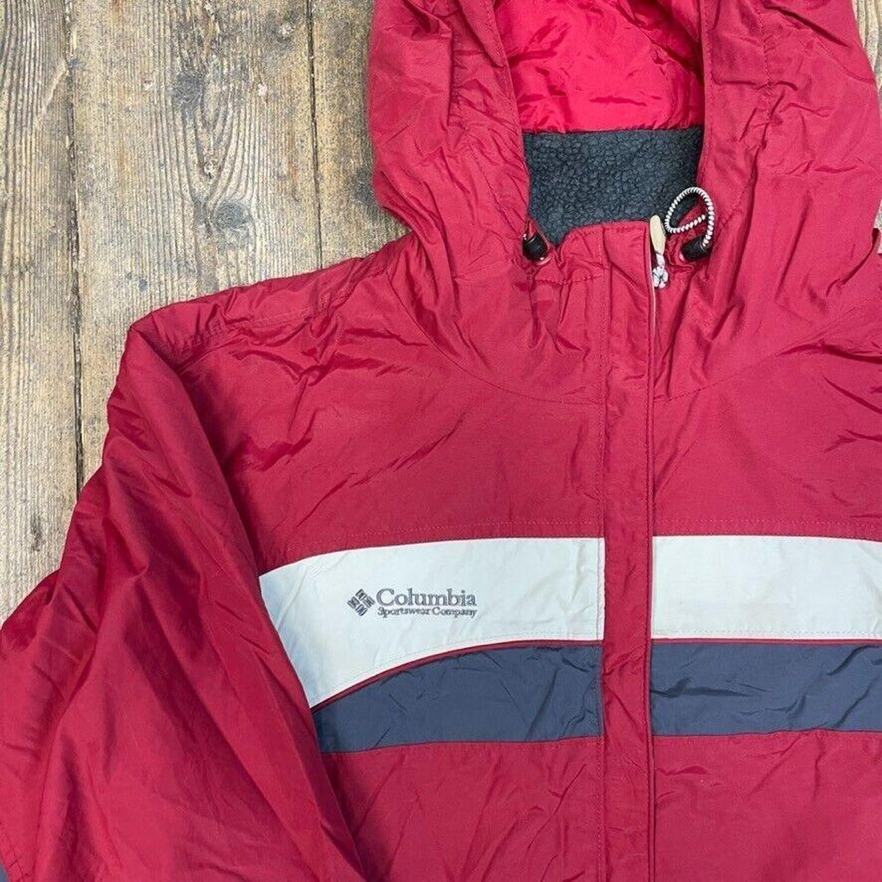 Columbia Sportswear Rain Coat Y2K Fleece Lined...