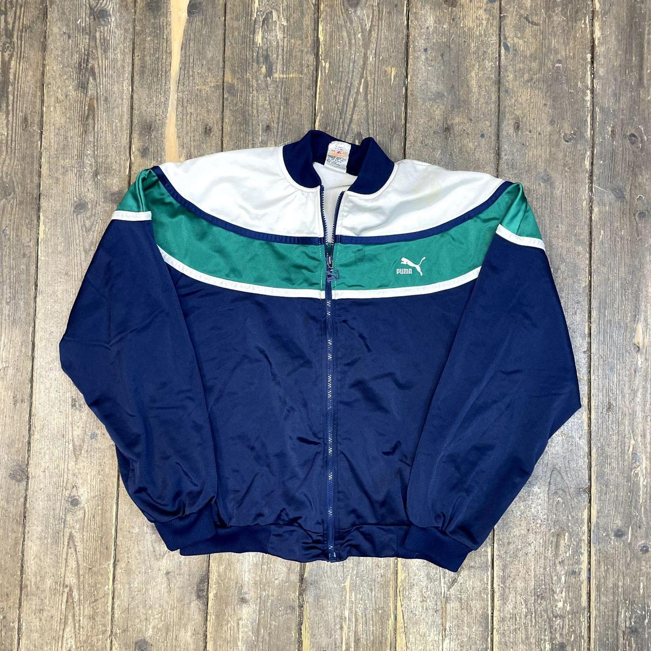 Puma Track Jacket Mens 90s Vintage Full Zip Training. Depop