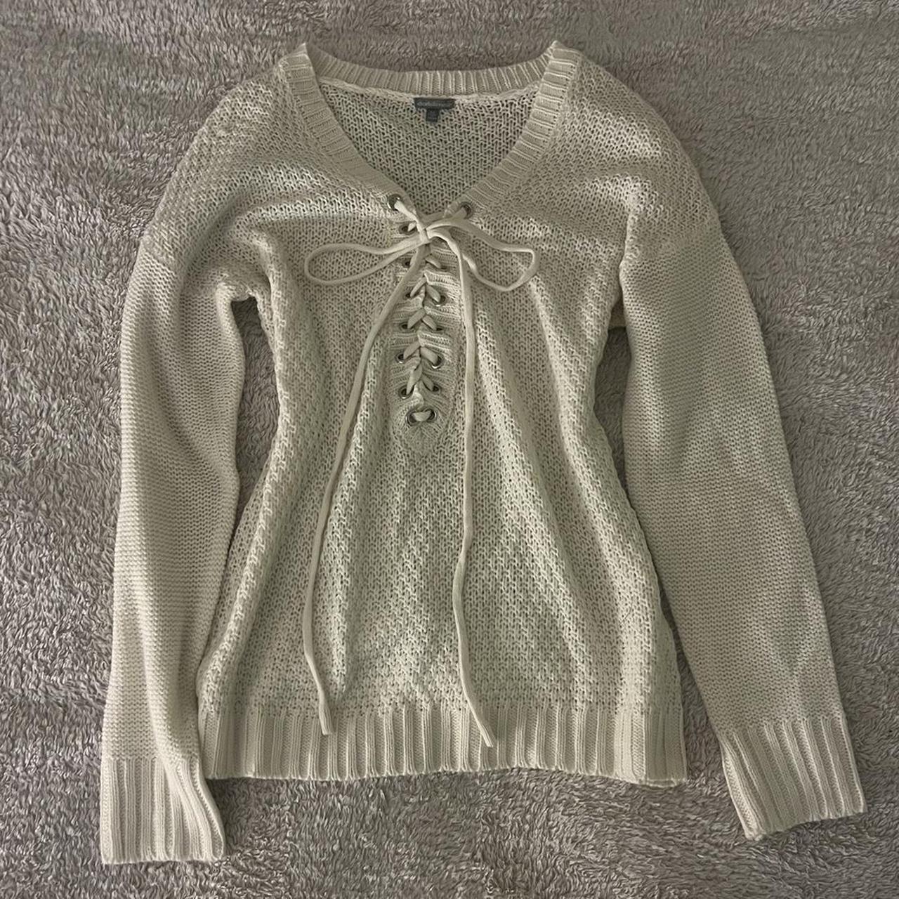 Charlotte Russe Sweater ໒꒰ྀི´ ˘ ` ꒱ྀིა • Size M •... - Depop