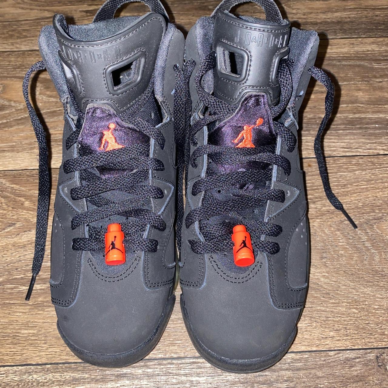 AUTHENTIC RETRO JORDAN 6 BLACK INFRARED Lightly Worn... Depop