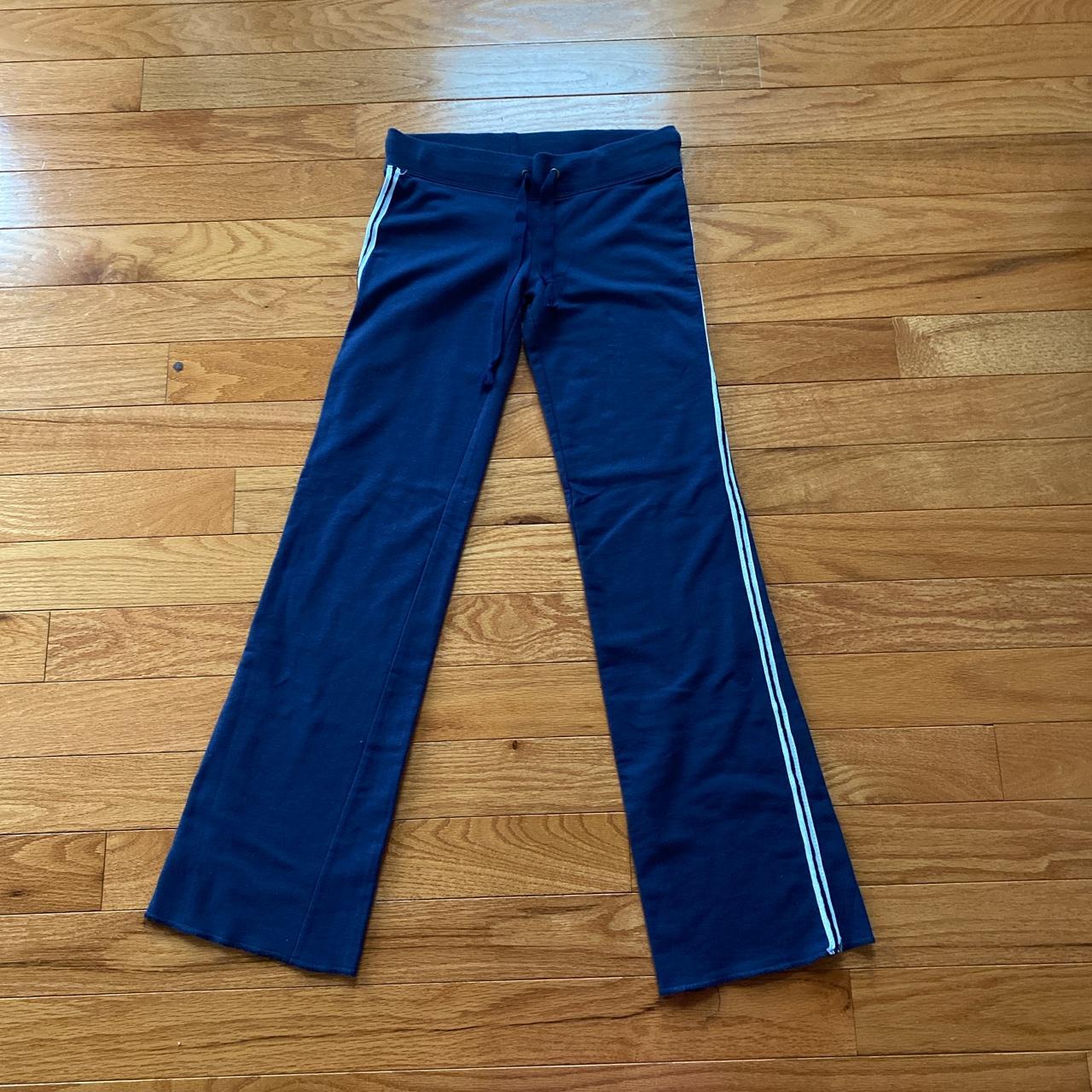 blue aeropostale flare sweatpants size marked: - Depop