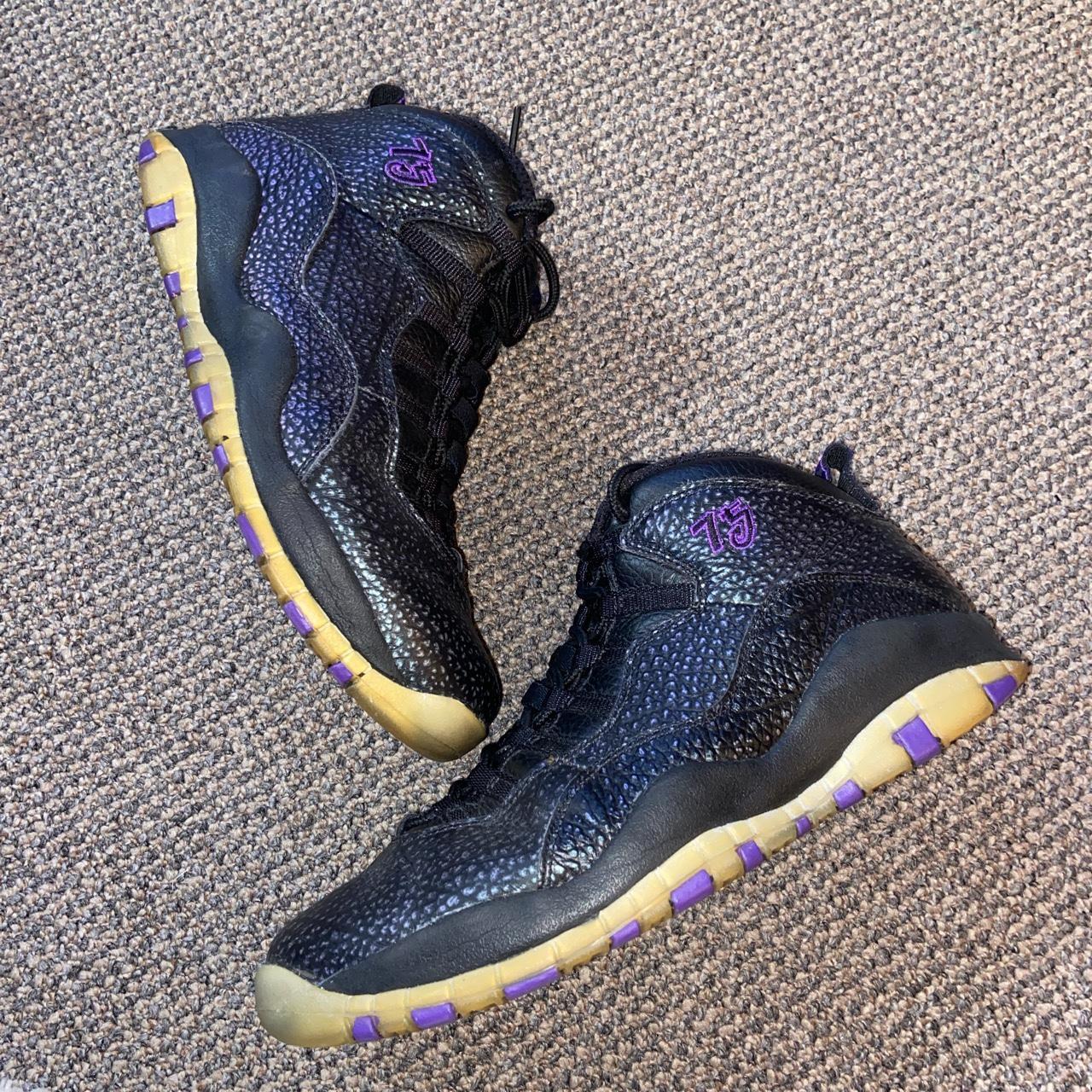 Jordan 10 purple best sale